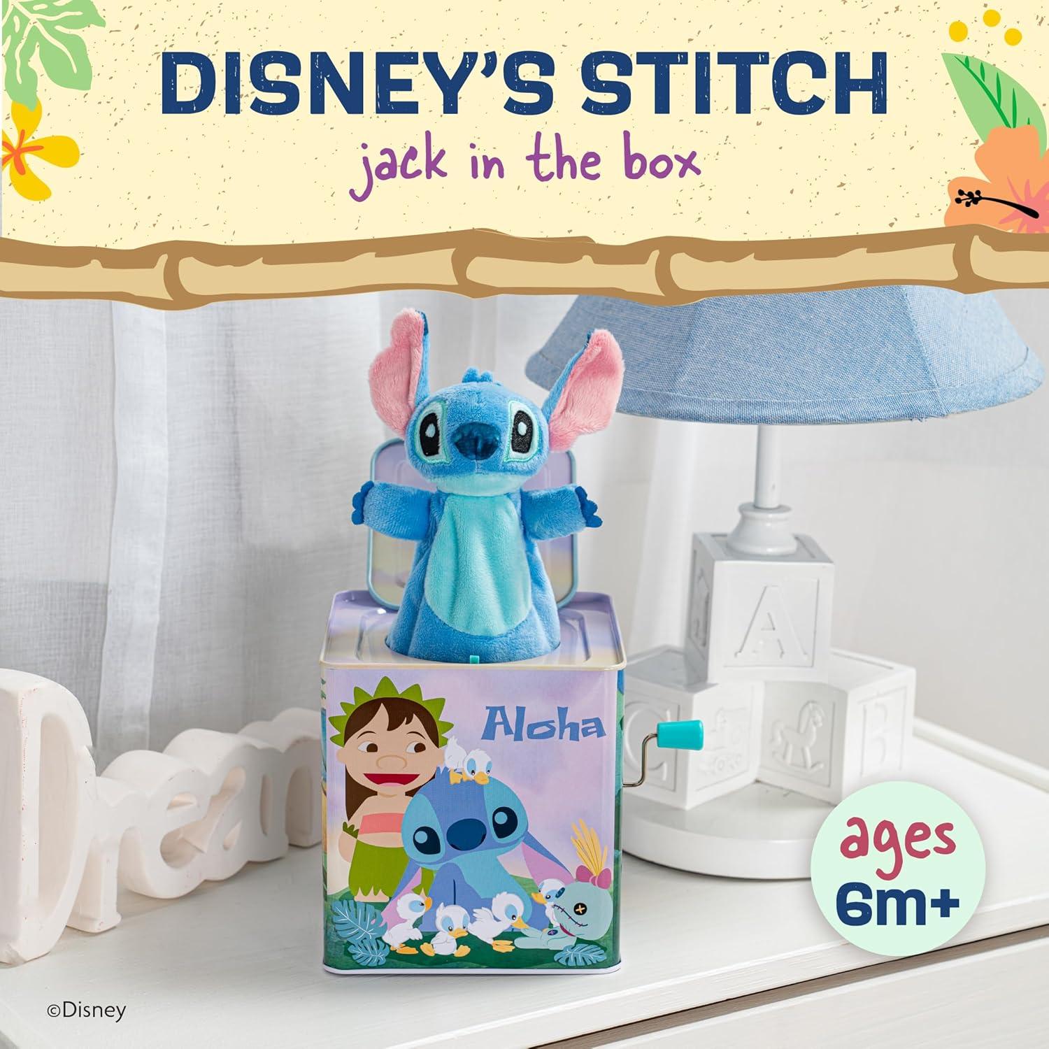 Jack in the Box Kids Preferred Disney Lilo y Stitch 12.7 cm