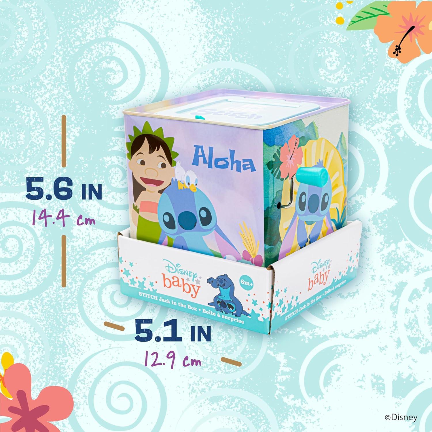 Jack in the Box Kids Preferred Disney Lilo y Stitch 12.7 cm