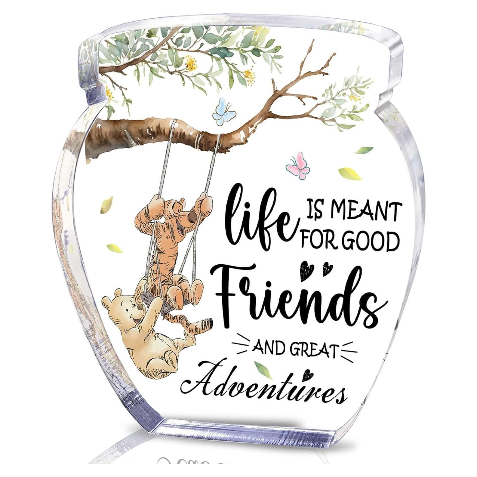 Decoración de Escritorio Acrílica Winnie the Pooh Tarro de Miel