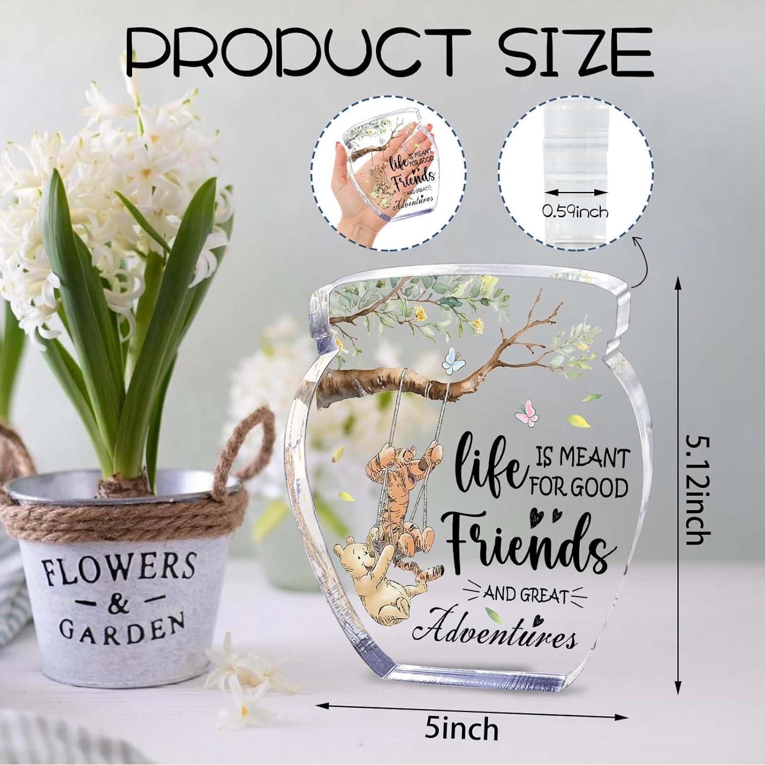 Decoración de Escritorio Acrílica Winnie the Pooh Tarro de Miel