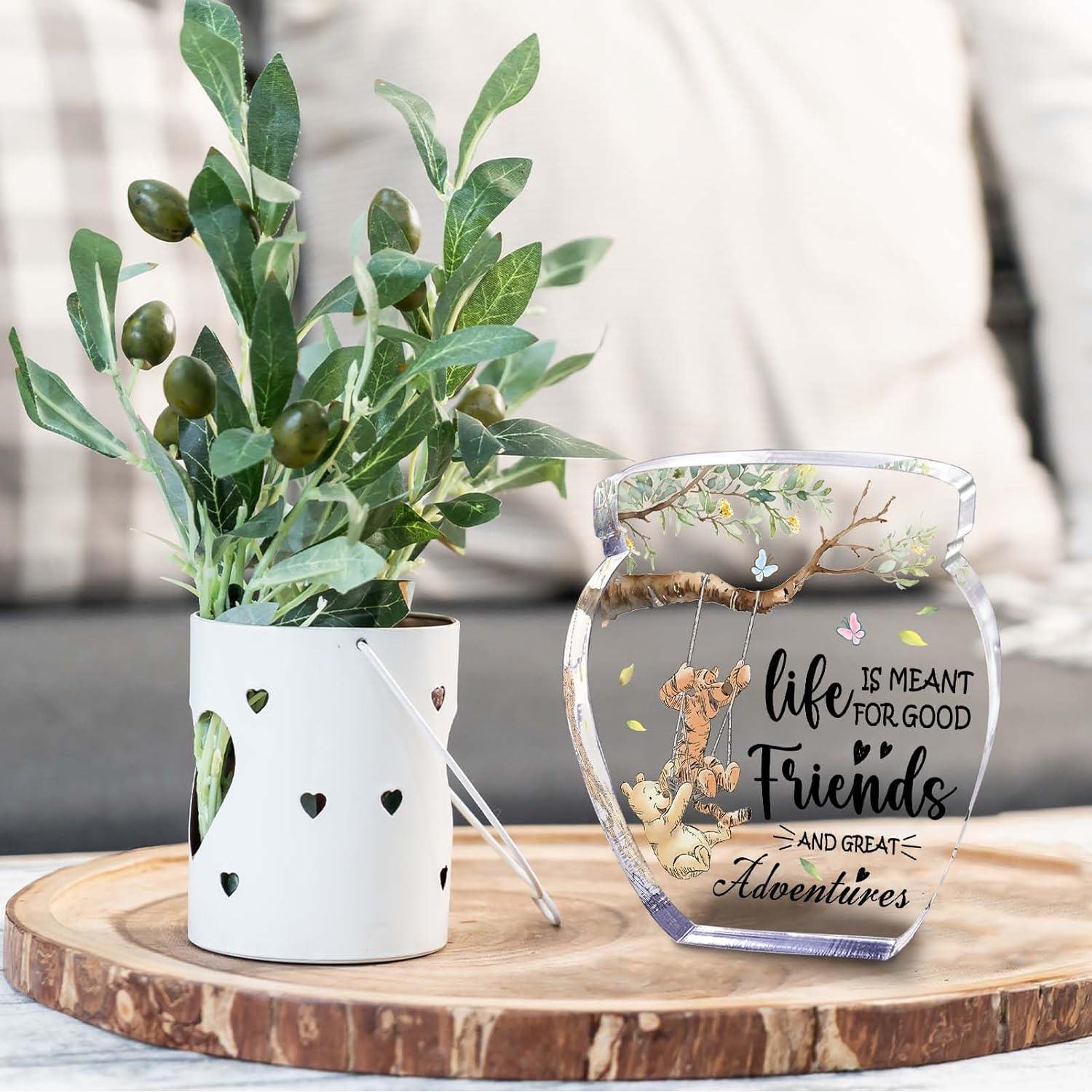 Decoración de Escritorio Acrílica Winnie the Pooh Tarro de Miel