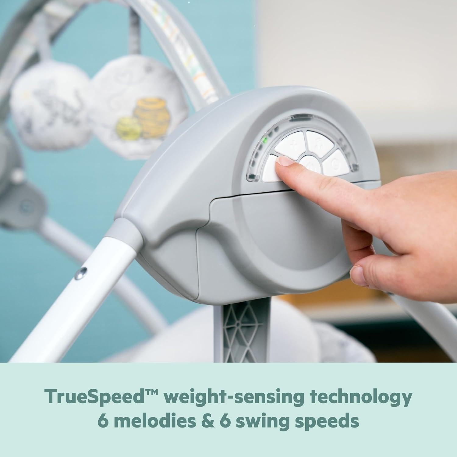 Columpio de Hitos Bright Starts Disney Baby Winnie Pooh 0-9 meses