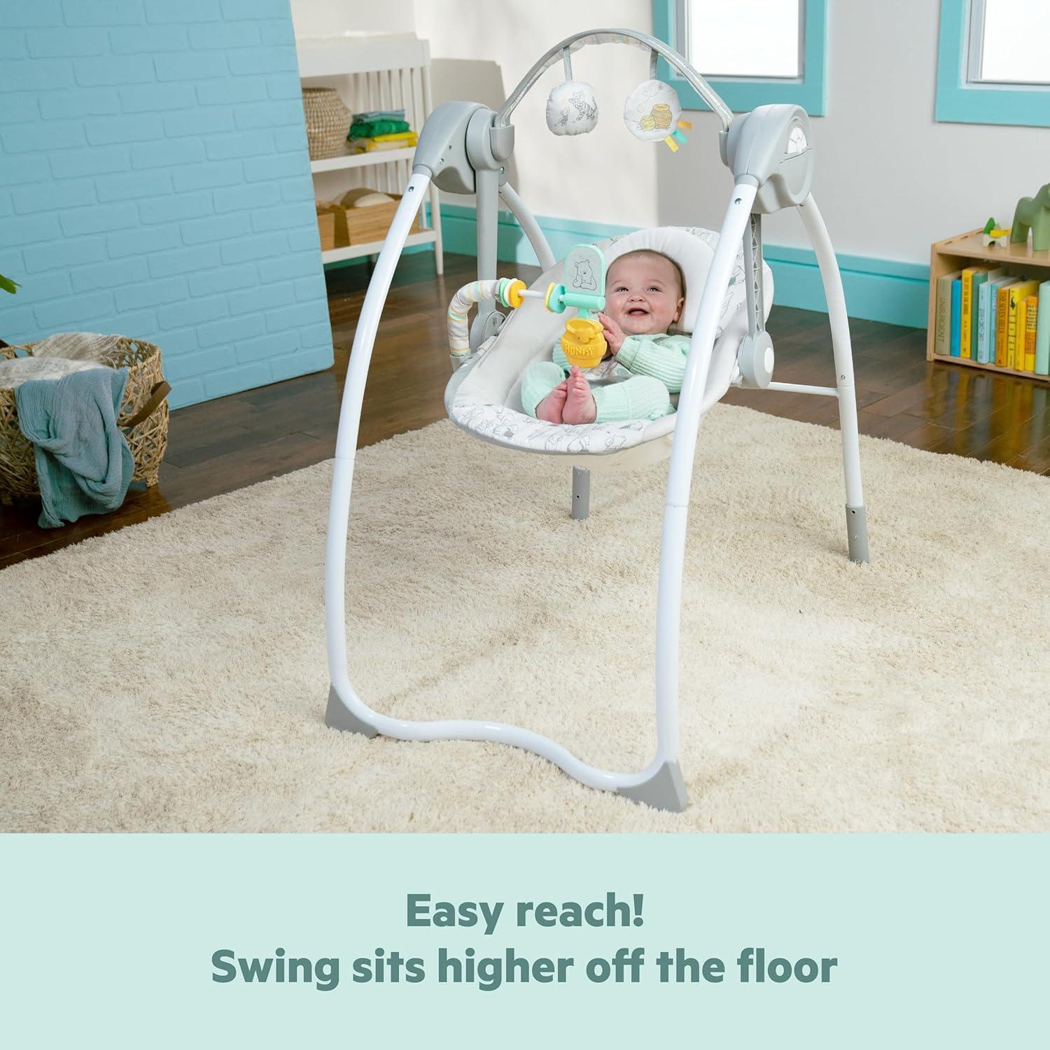 Columpio de Hitos Bright Starts Disney Baby Winnie Pooh 0-9 meses