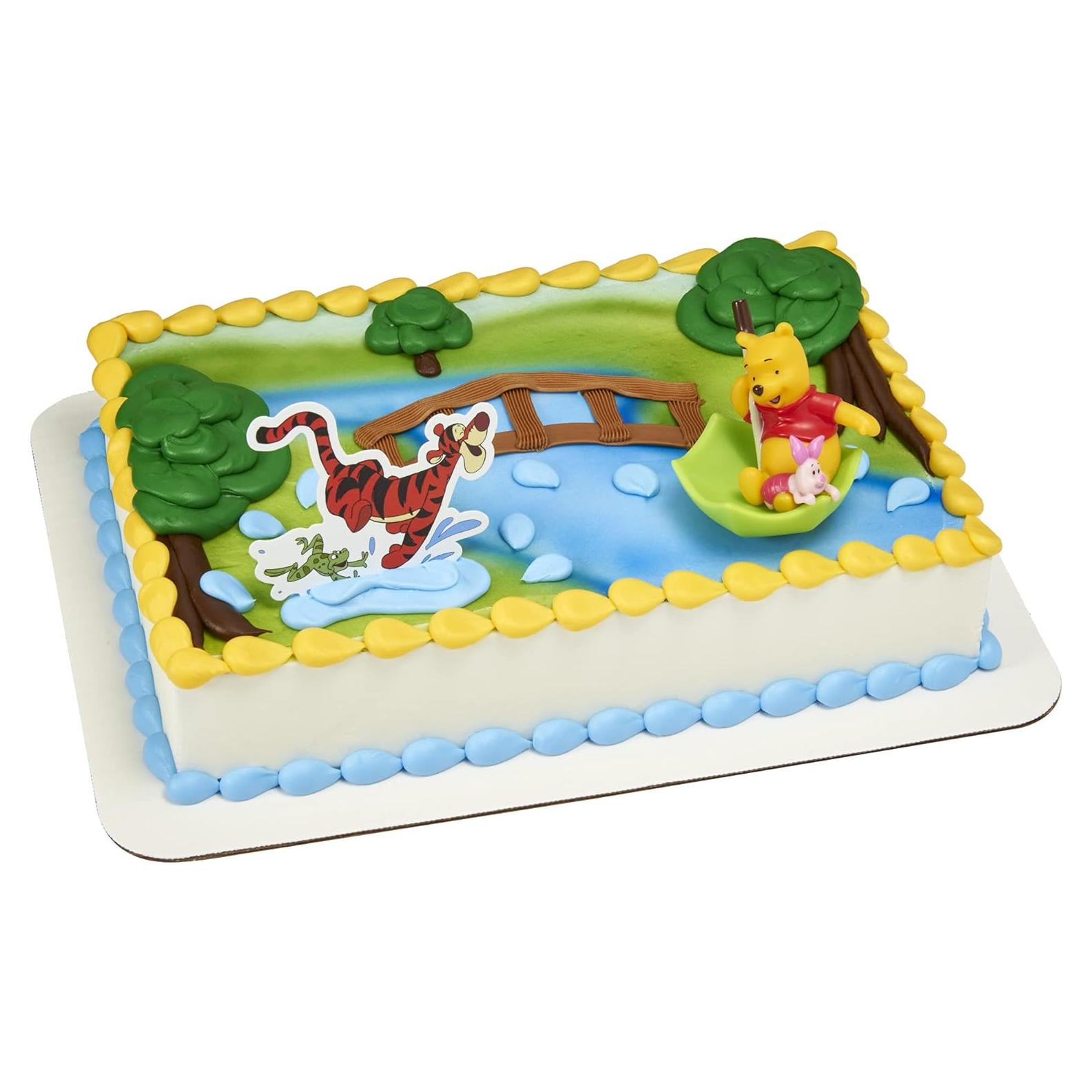 Adorno para Pastel DecoSet Winnie the Pooh y Amigos - 2 Piezas