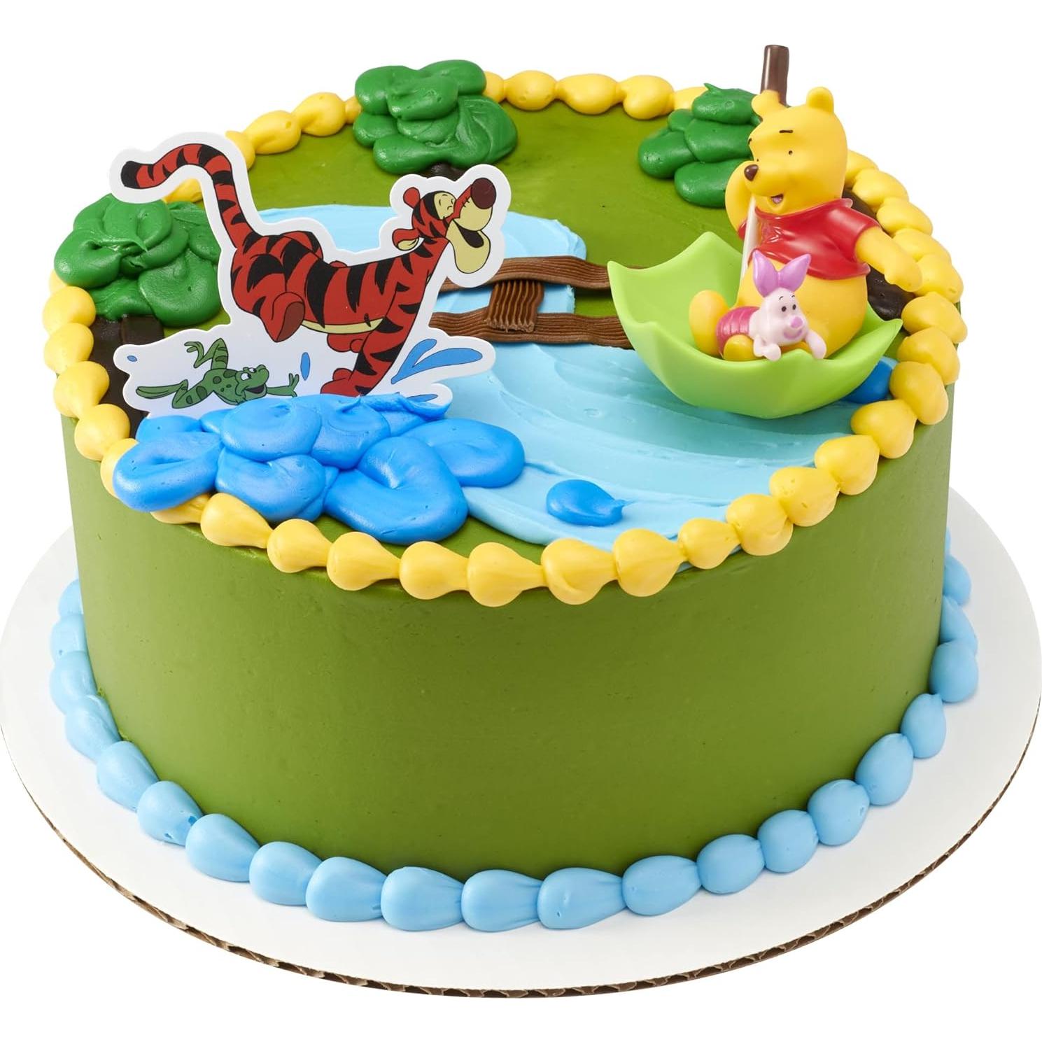 Adorno para Pastel DecoSet Winnie the Pooh y Amigos - 2 Piezas