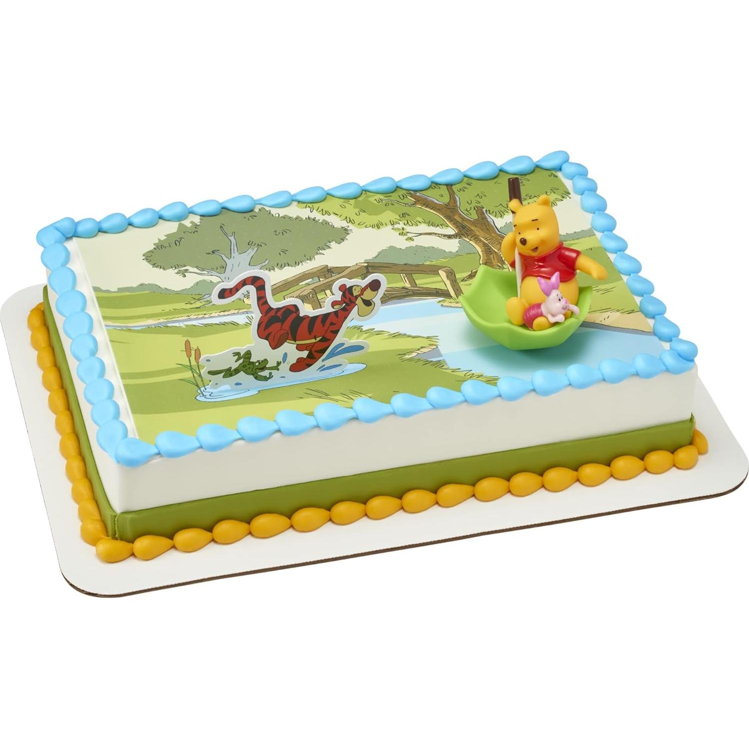 Adorno para Pastel DecoSet Winnie the Pooh y Amigos - 2 Piezas