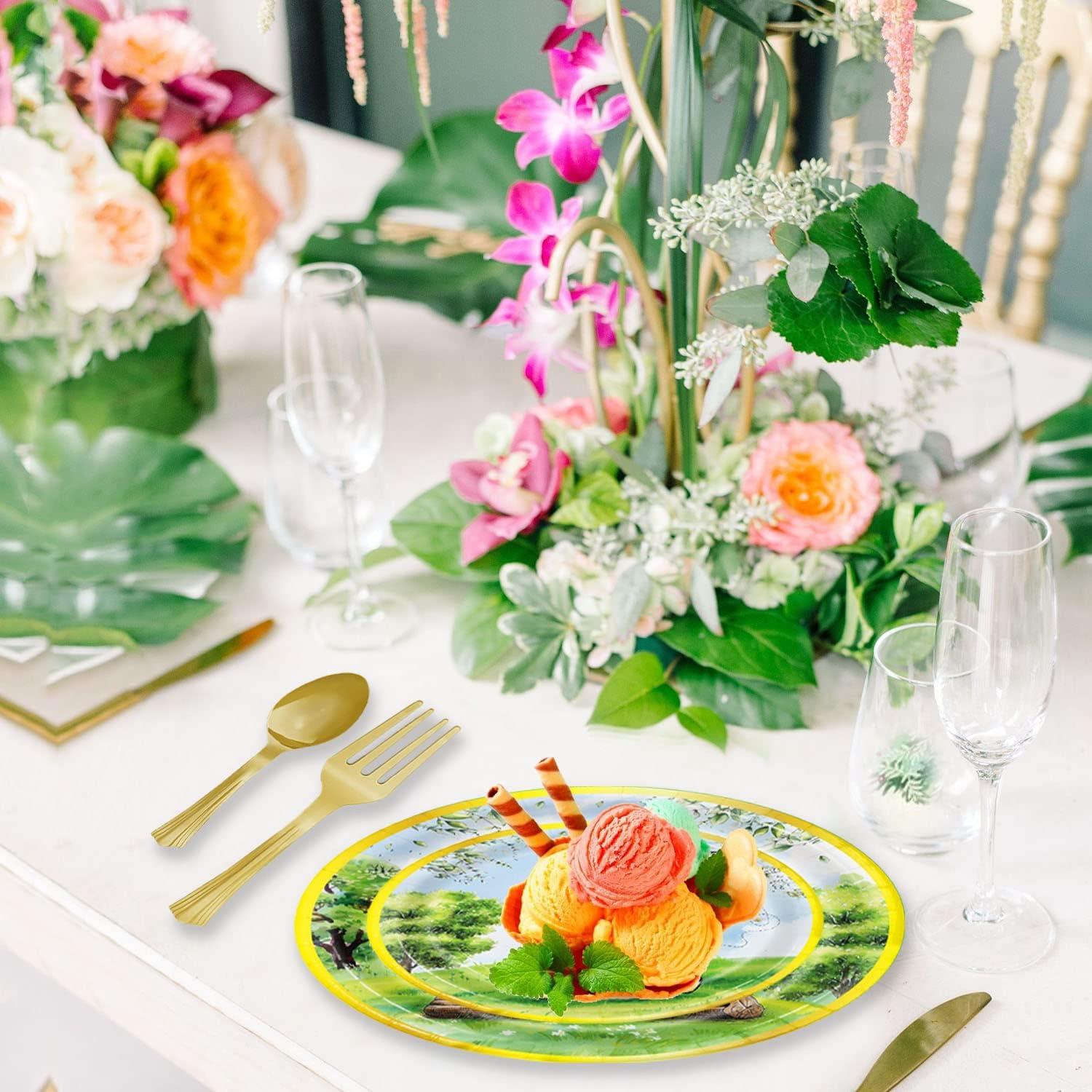 Set de Fiesta Winnie Bear 175 Pcs para Baby Shower y Cumpleaños