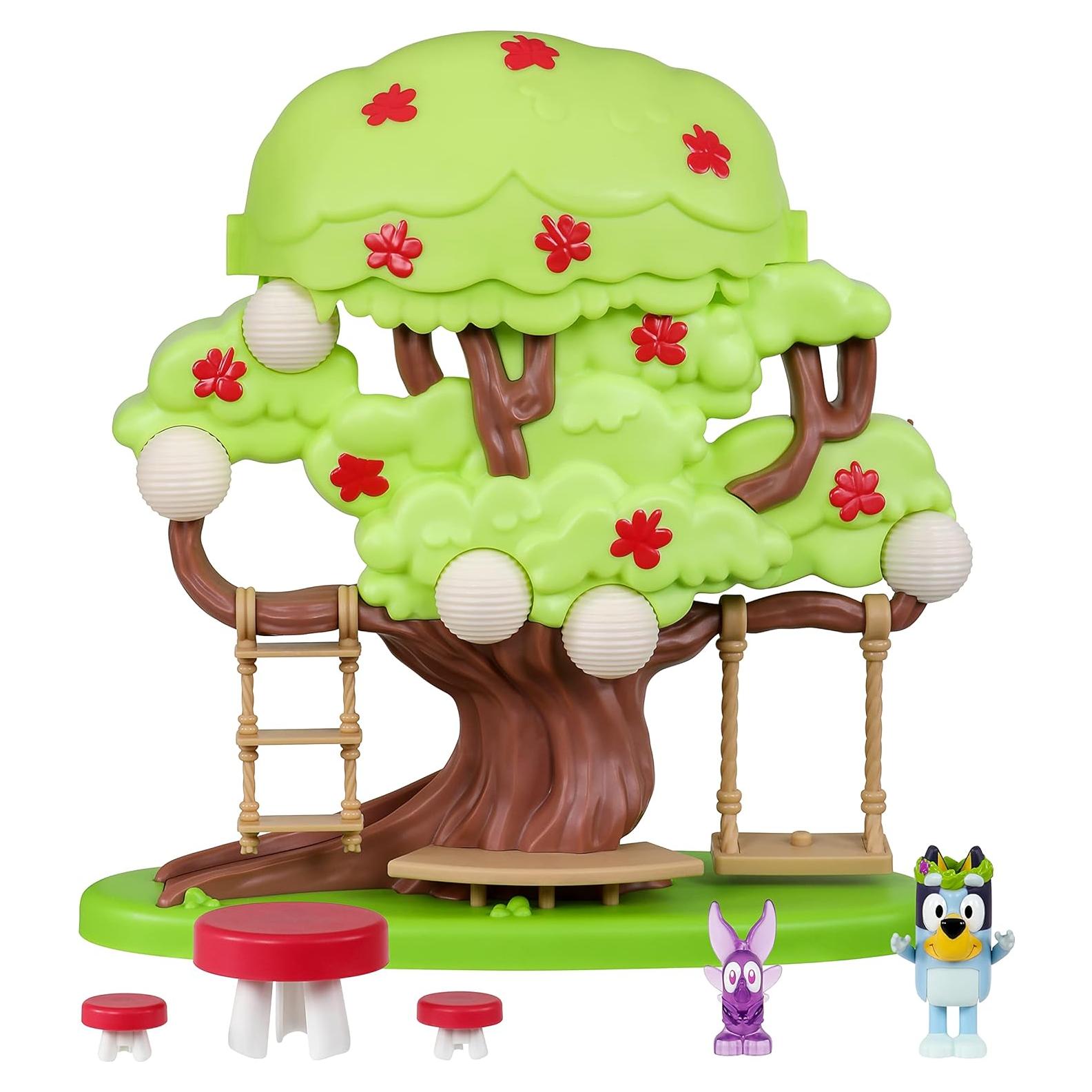 Juego de Árbol Bluey S8 con Figuras y Accesorios