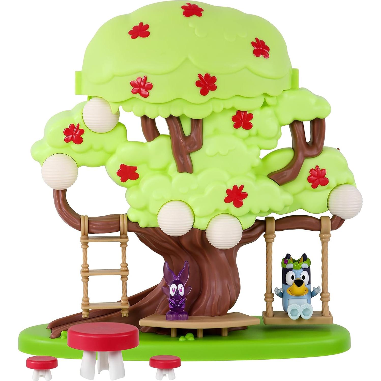 Juego de Árbol Bluey S8 con Figuras y Accesorios