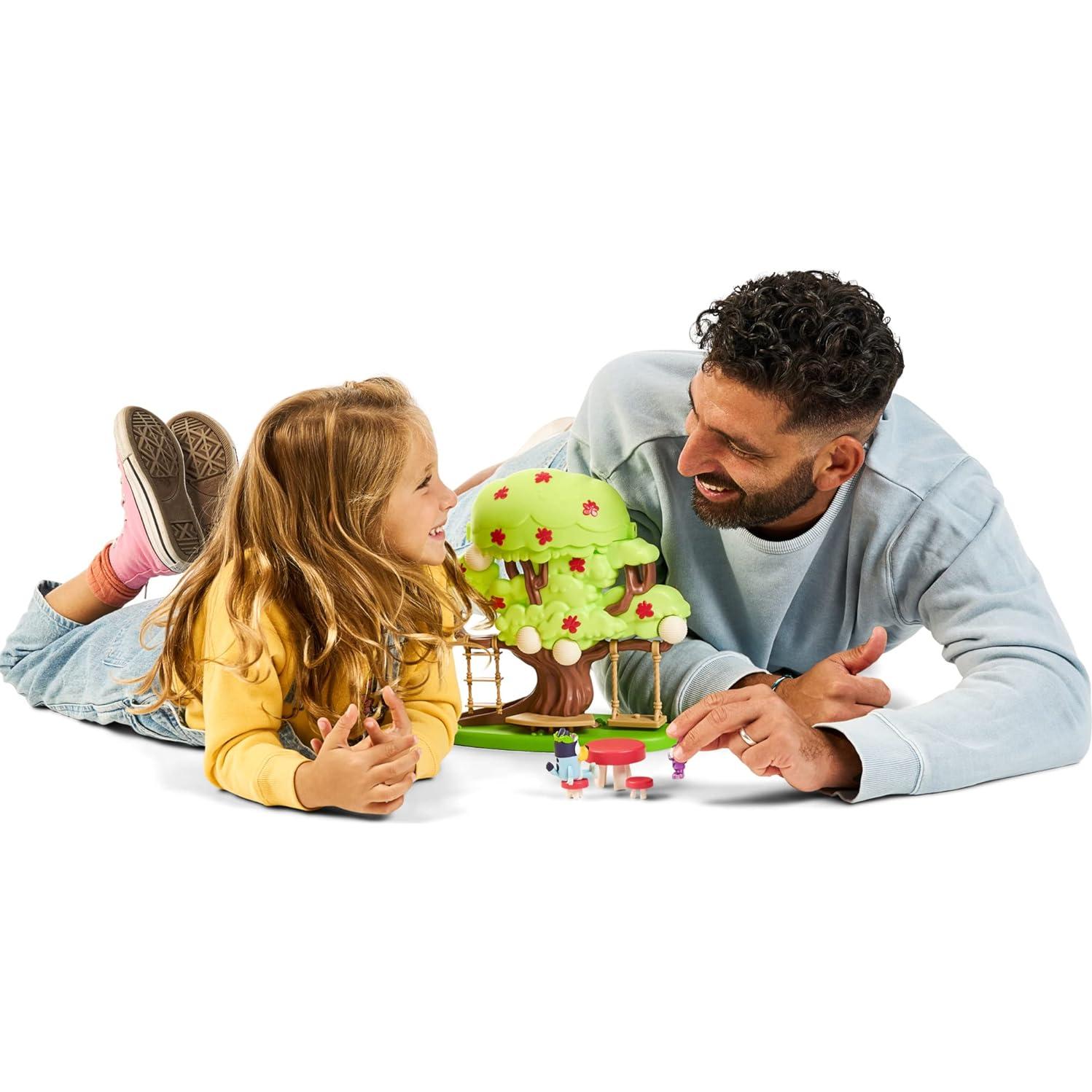 Juego de Árbol Bluey S8 con Figuras y Accesorios