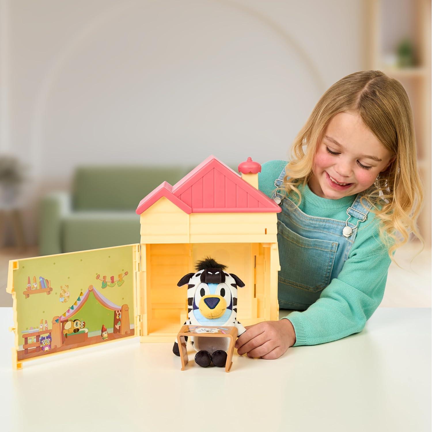 Sorpresa de Peluche Bluey con Stickers y Cartel - 1.07 kg