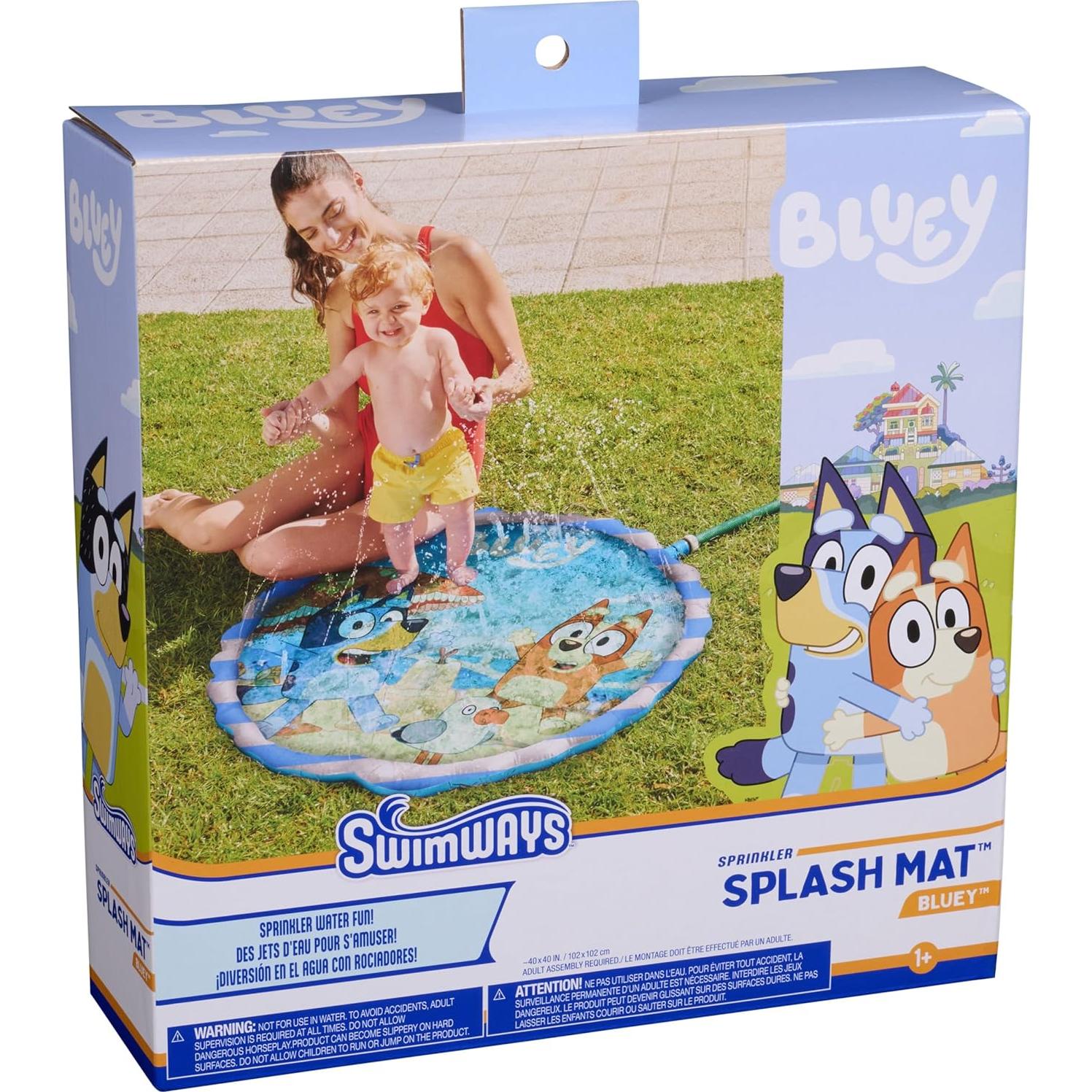 Alfombra Splash Bluey Swimways 101.6 cm para Niños