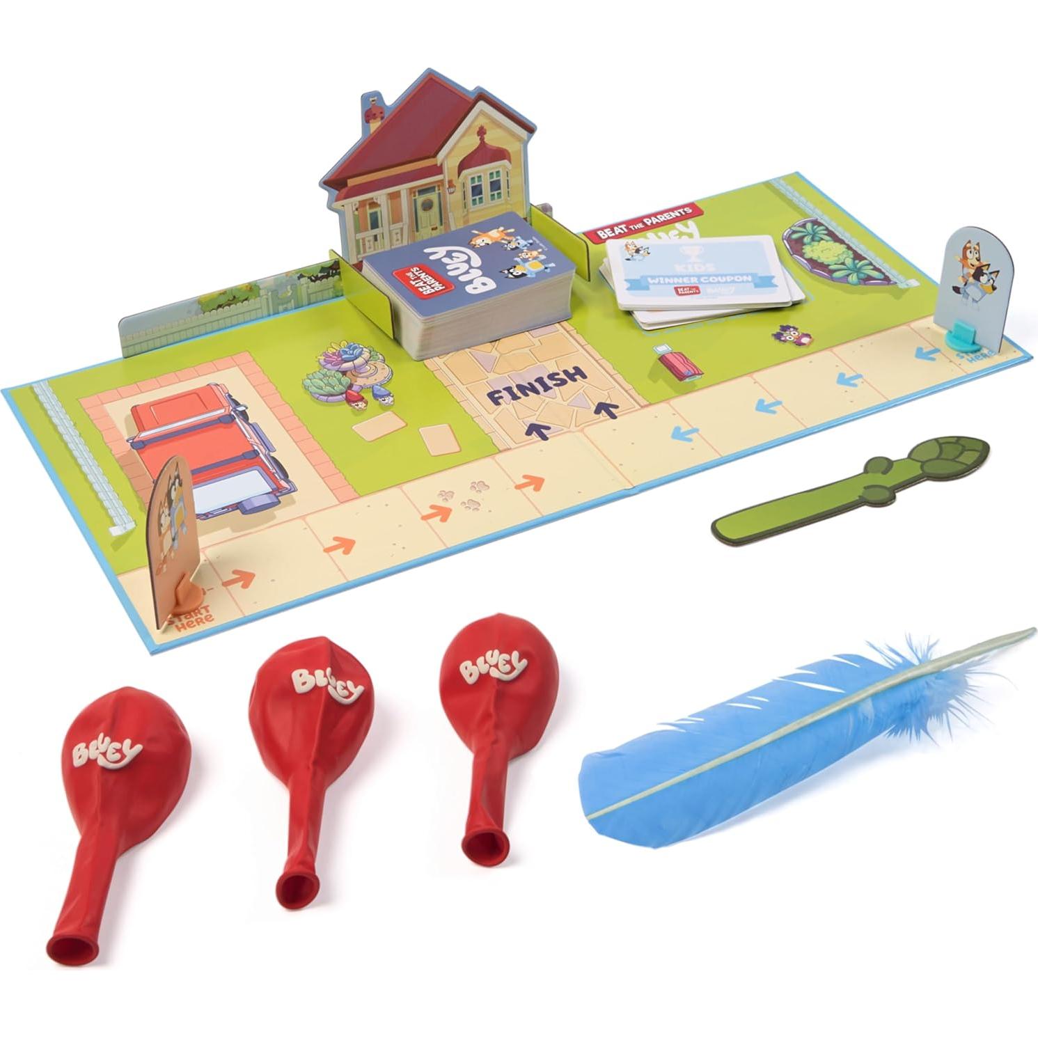 Juego de Mesa Bluey Vence a los Padres - Spin Master, 2-6 Jugadores