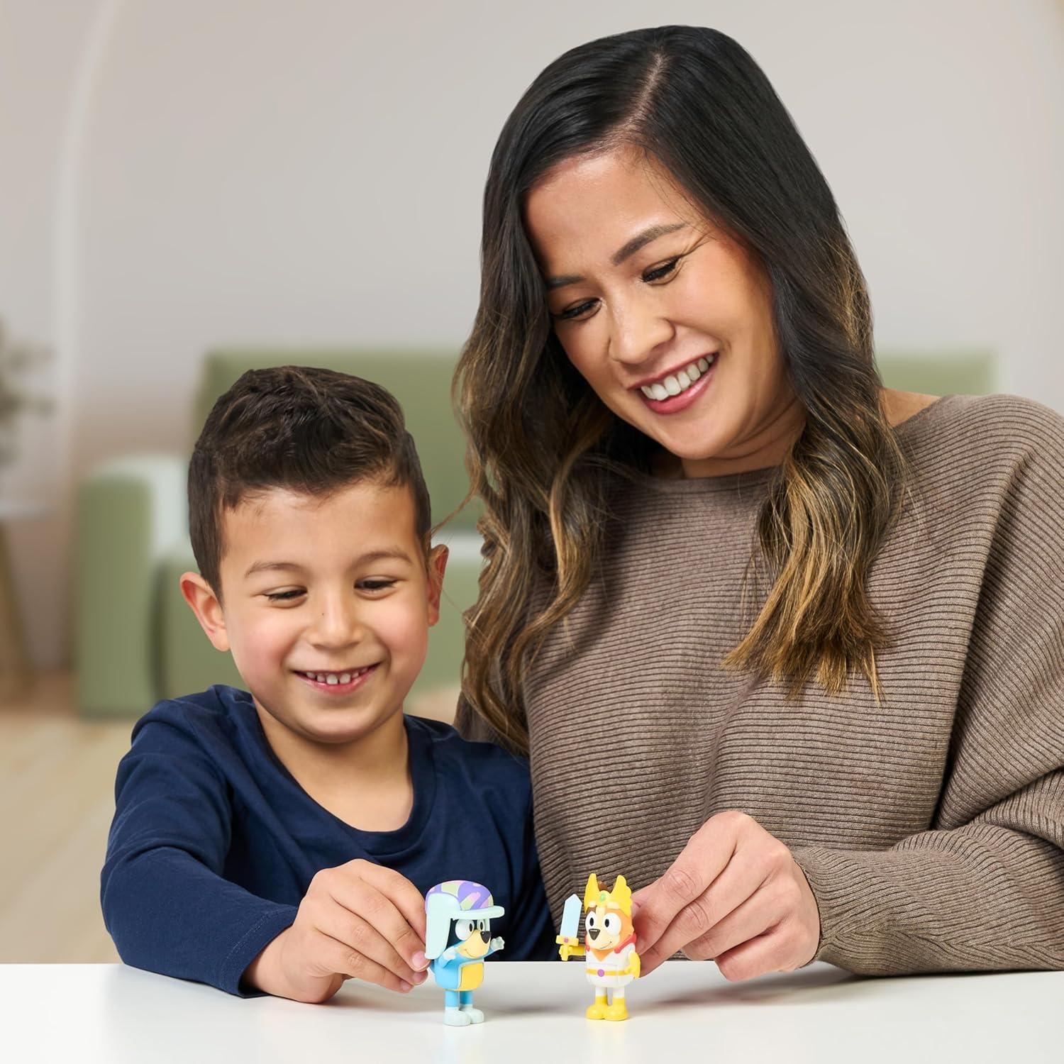 Paquete de Figuras Bluey 2-Pack - Chilli y Bandit 6.35 cm