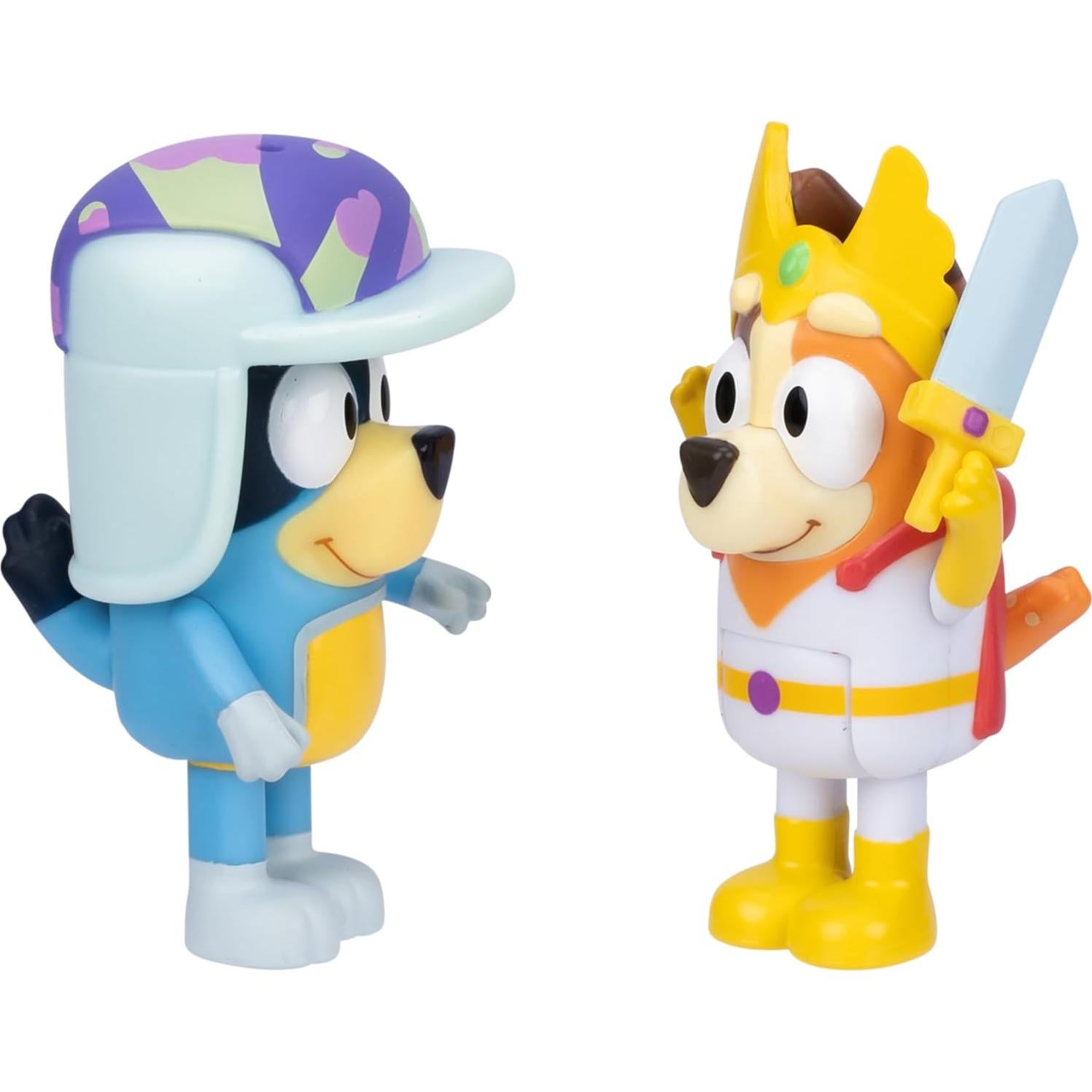 Paquete de Figuras Bluey 2-Pack - Chilli y Bandit 6.35 cm