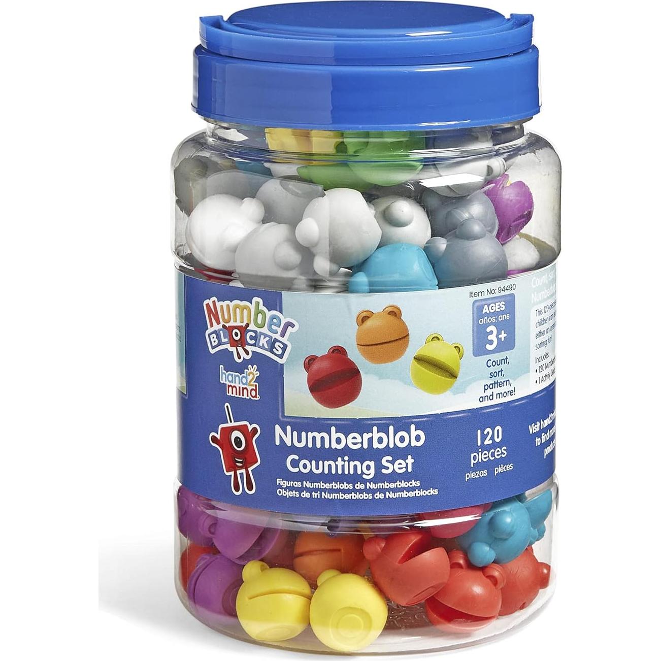 Conjunto de Conteo Numberblocks hand2mind - 120 Piezas