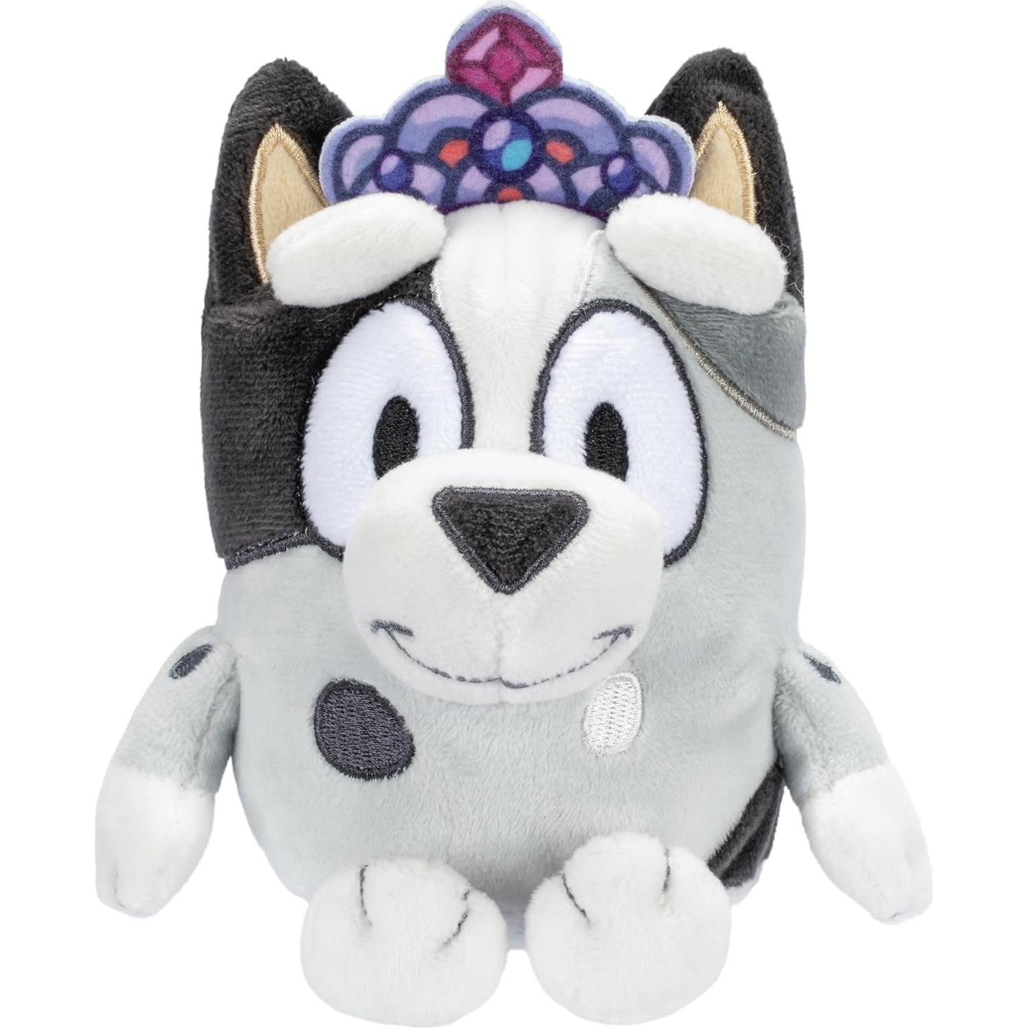 Peluches Bluey - Princesa Muffin y Winton, 15 cm, Moose Toys
