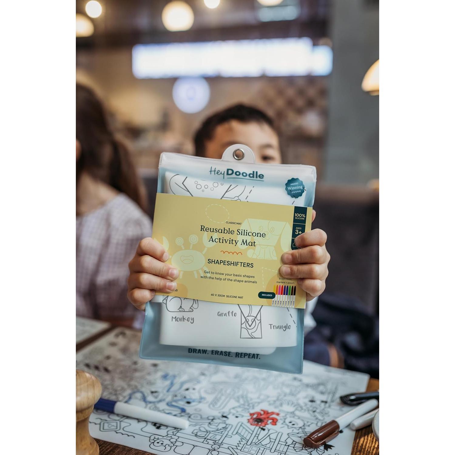 Alfombrilla Doodle HeyDoodle A3 Reutilizable para Niños