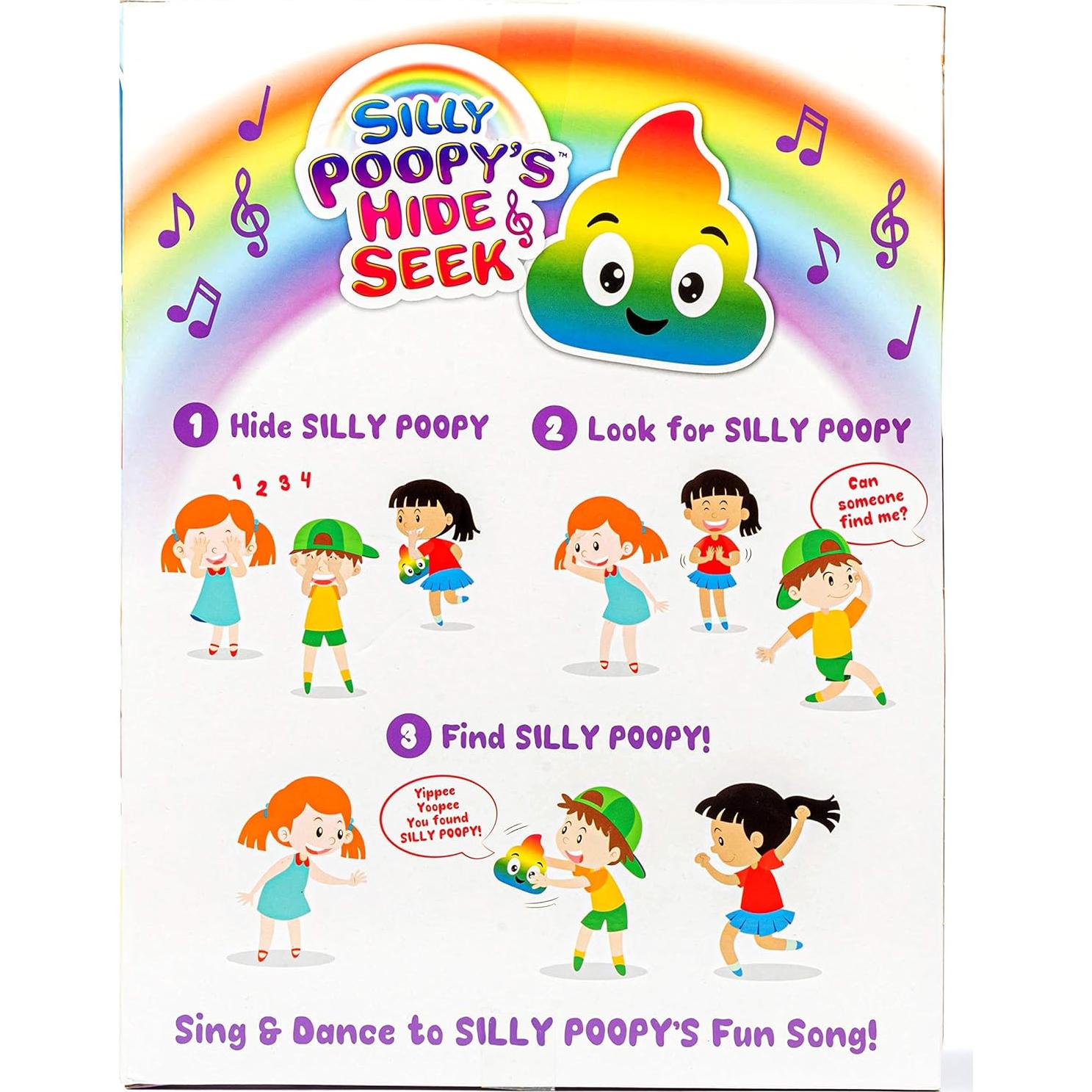 Juguete Interactivo Silly Poopy Relatable - Escondite para Niños 3+