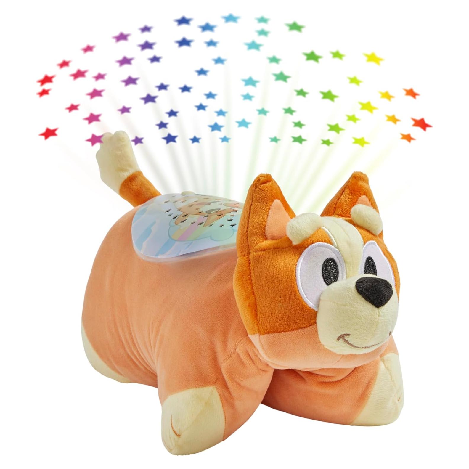 Luz de Sueño Bingo Pillow Pets 27.94 cm Proyector Estrellas