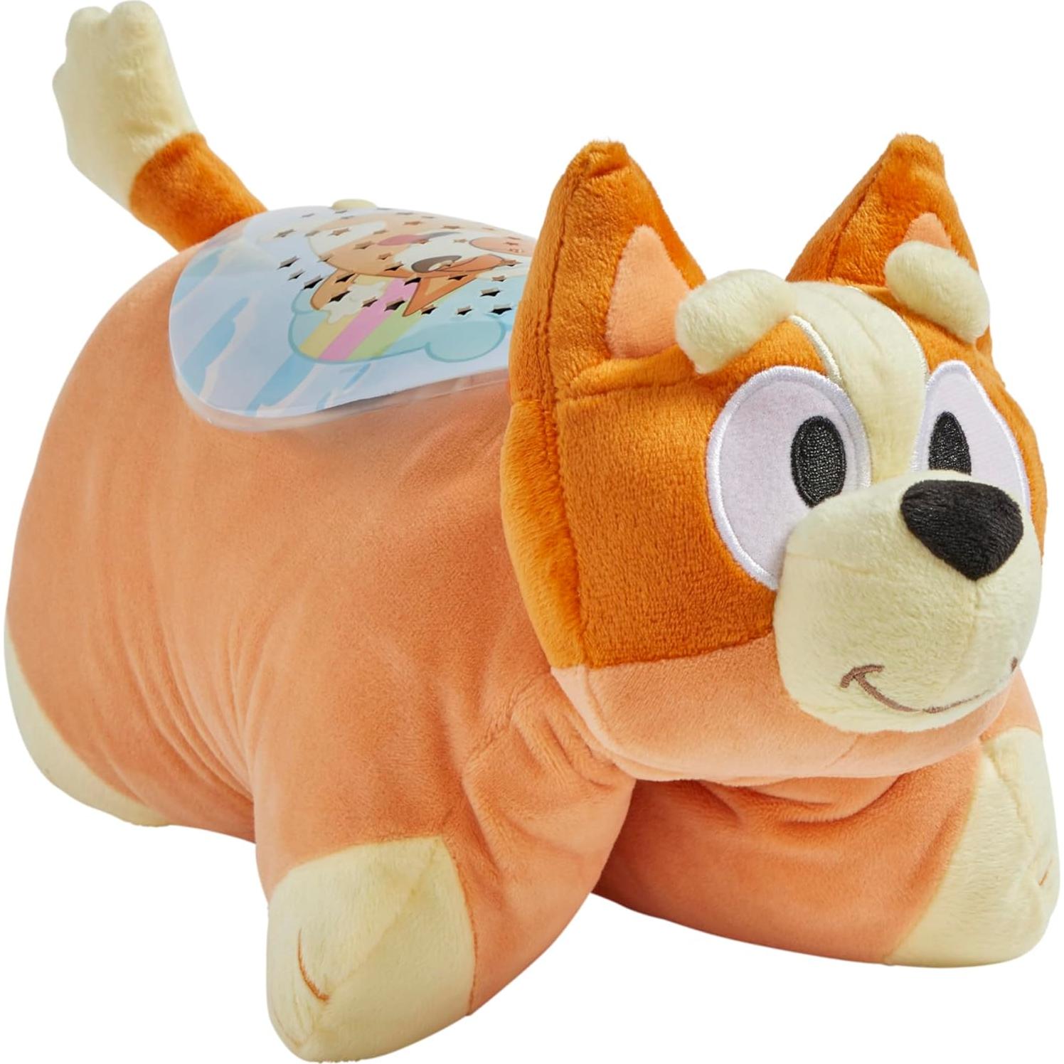 Luz de Sueño Bingo Pillow Pets 27.94 cm Proyector Estrellas