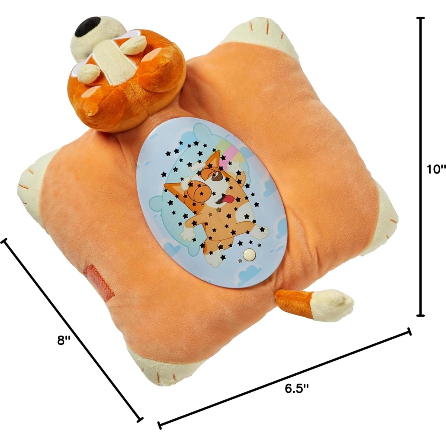 Luz de Sueño Bingo Pillow Pets 27.94 cm Proyector Estrellas