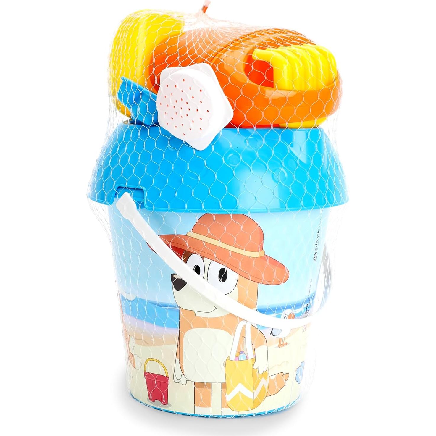 Juego de cubo y pala Toyland Bluey 6 piezas para playa