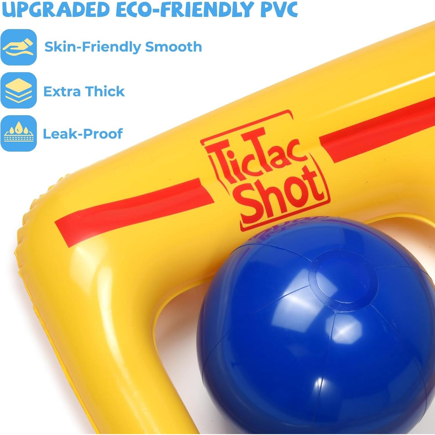 Juego Inflable de Tres en Raya TicTac Shot - 142x137 cm