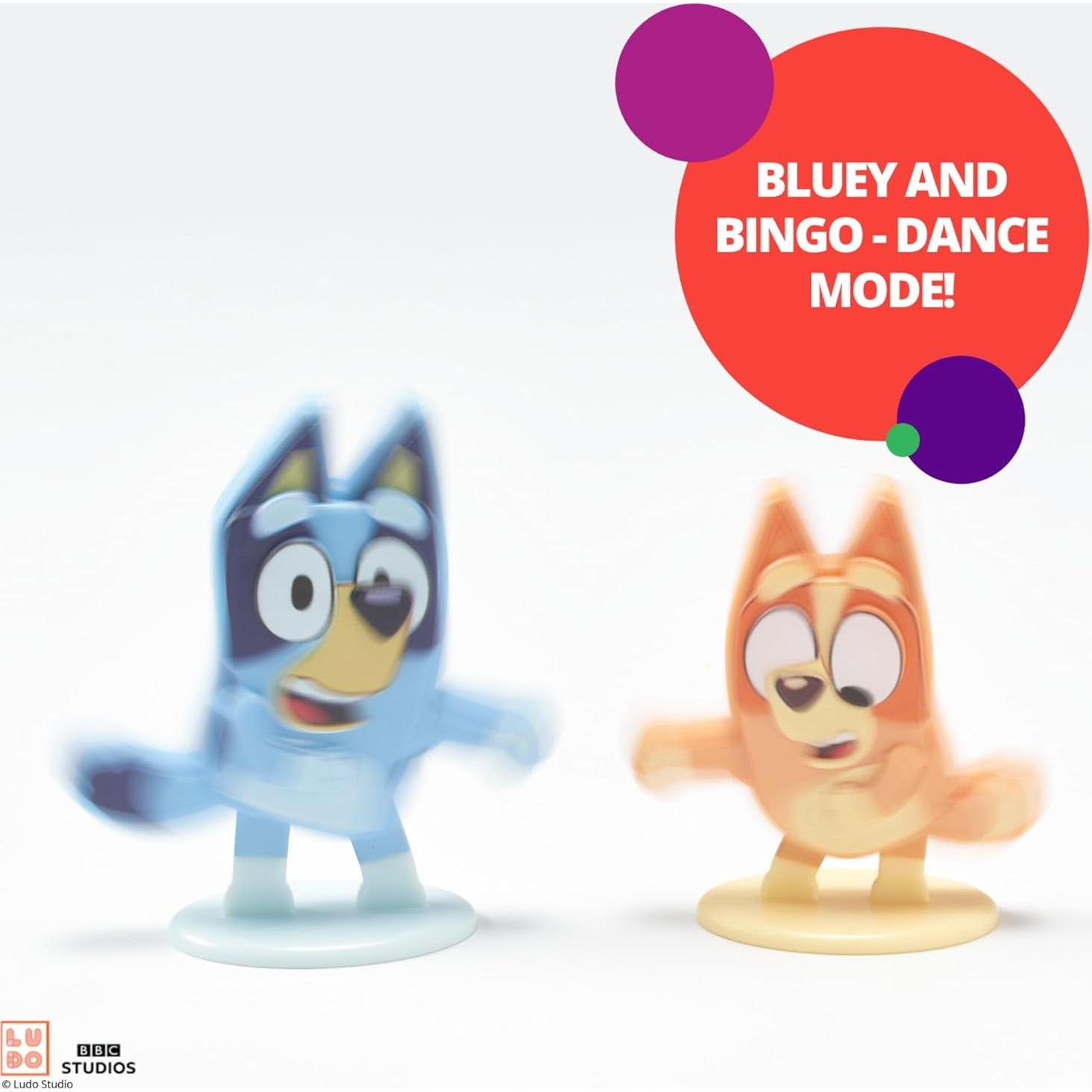 DecoSet Bluey y Bingo Decoración de Pastel 3 Piezas