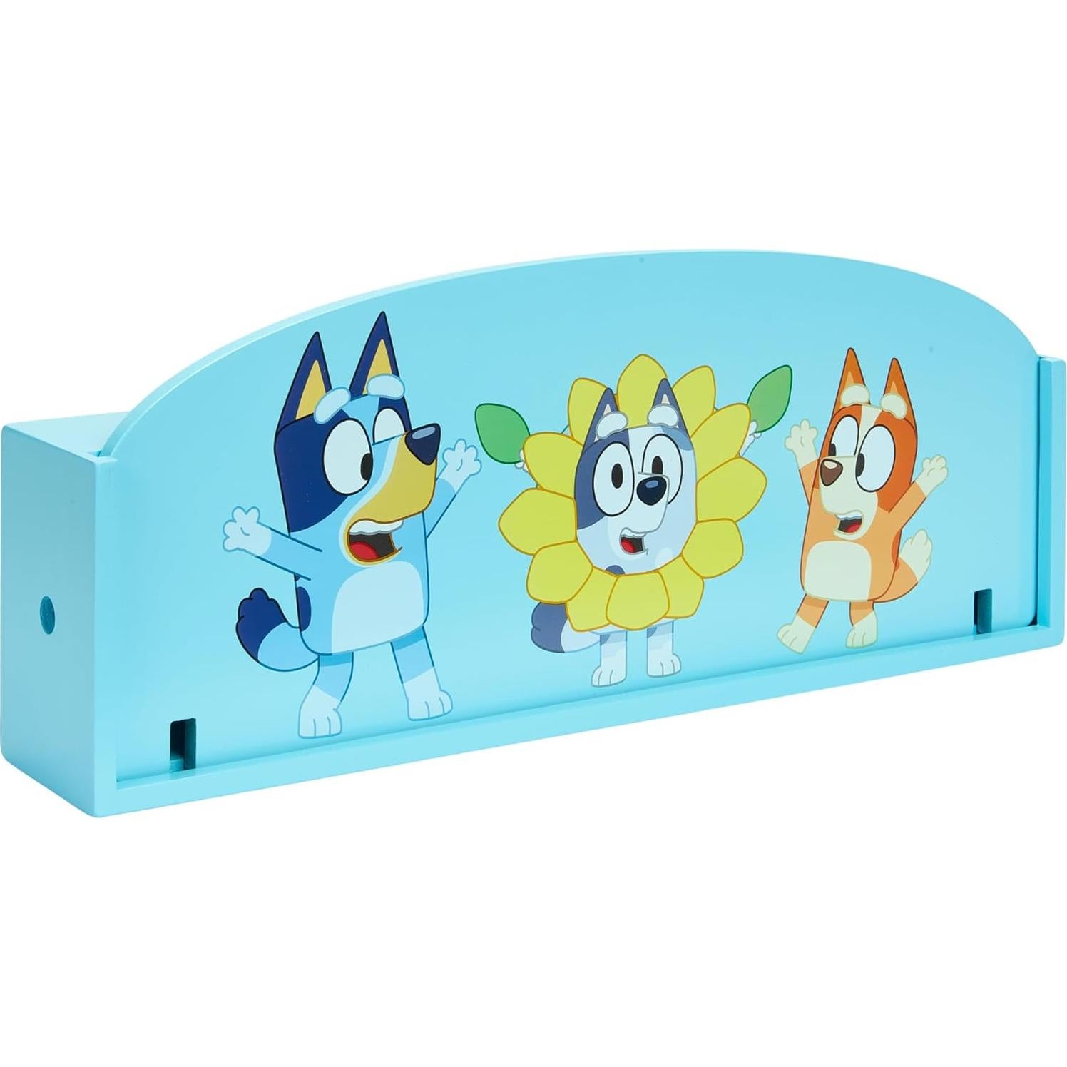 Teatro de Marionetas de Madera Bluey con 2 Marionetas - 81x43.9x50.9 cm