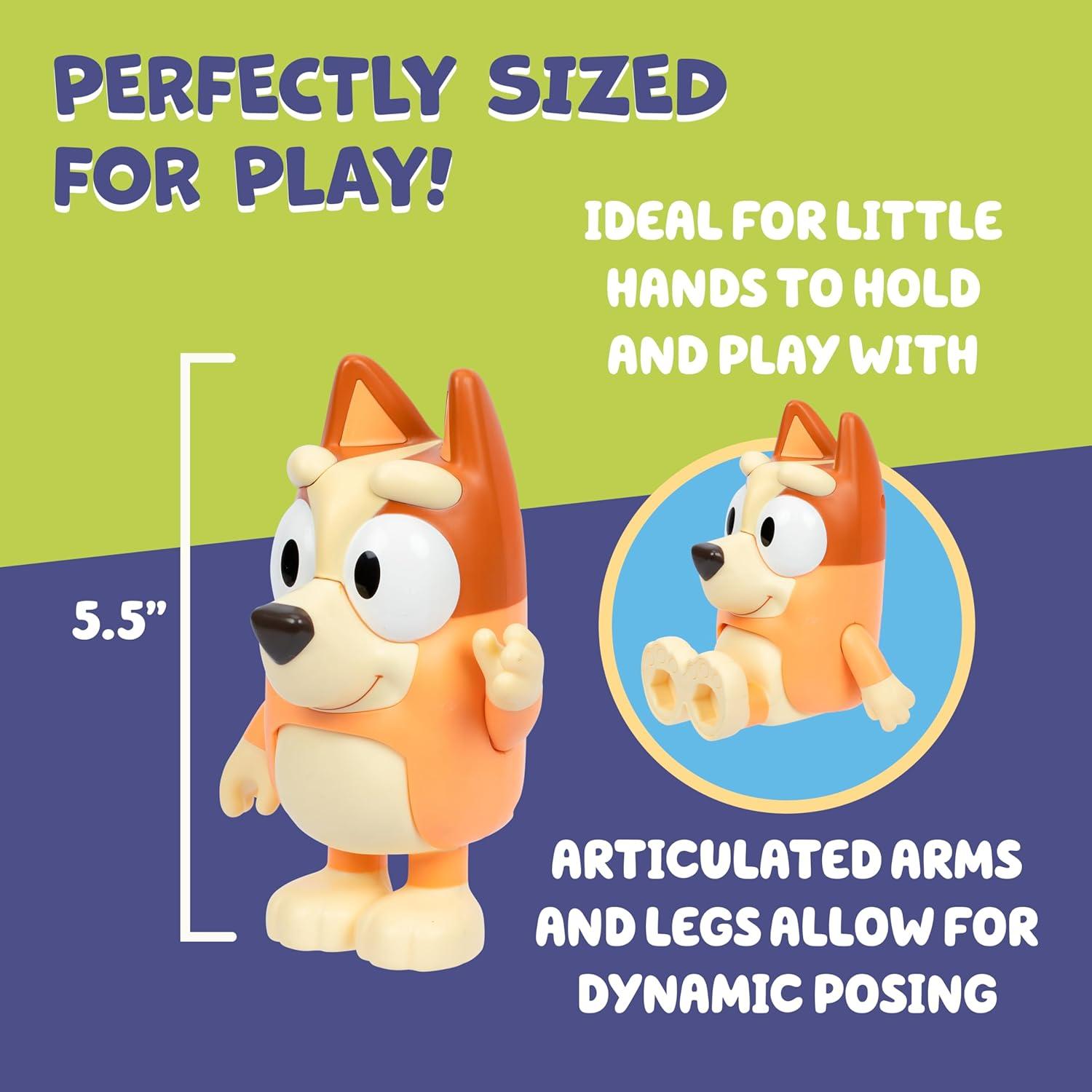 Juguete Hablante Bingo Bluey 15.24 cm Articulado 10 Frases