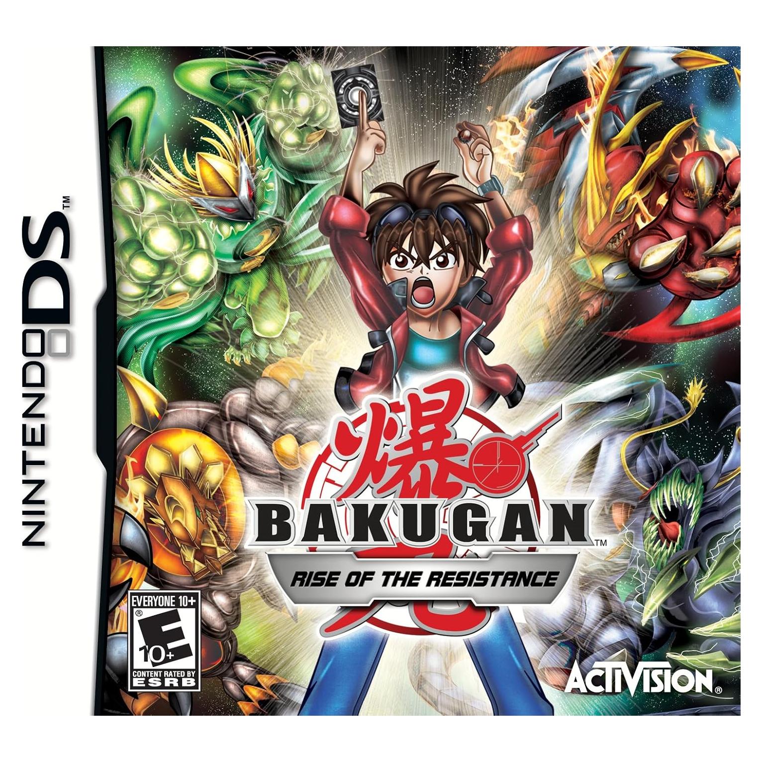 Bakugan: El Auge de la Resistencia - Nintendo DS - Juego Estratégico