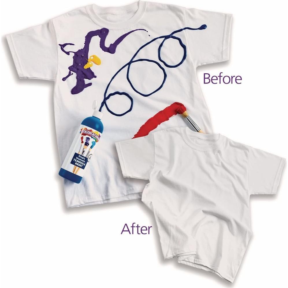 Pintura Tempera Lavable Colorations 6 Colores No Tóxica