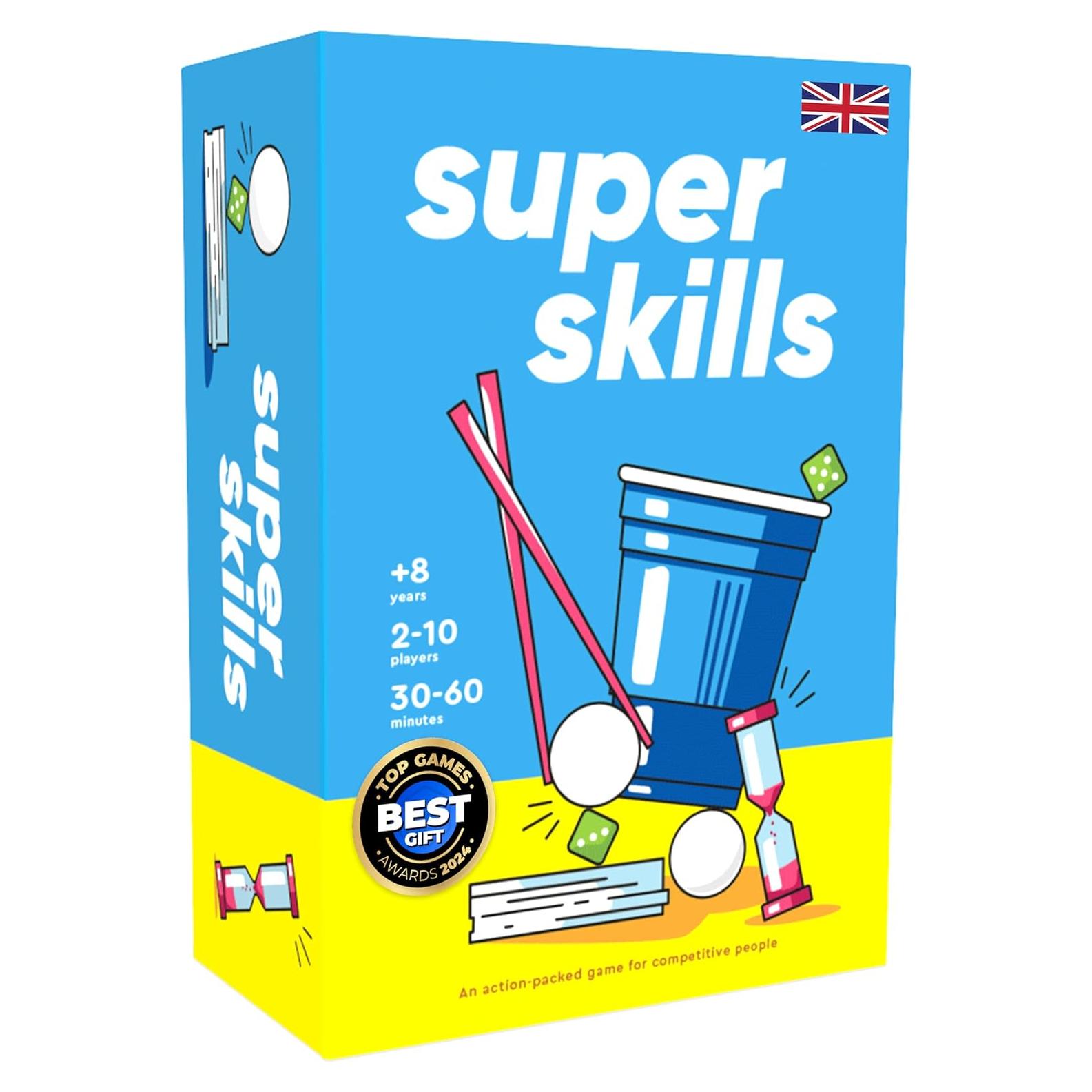 Super Habilidades - Juego de Acción para Familias y Amigos - 120 Desafíos