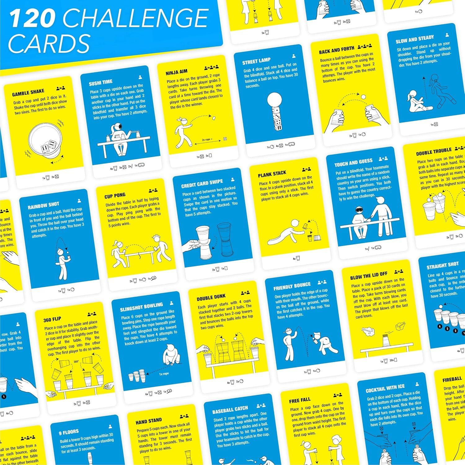 Super Habilidades - Juego de Acción para Familias y Amigos - 120 Desafíos