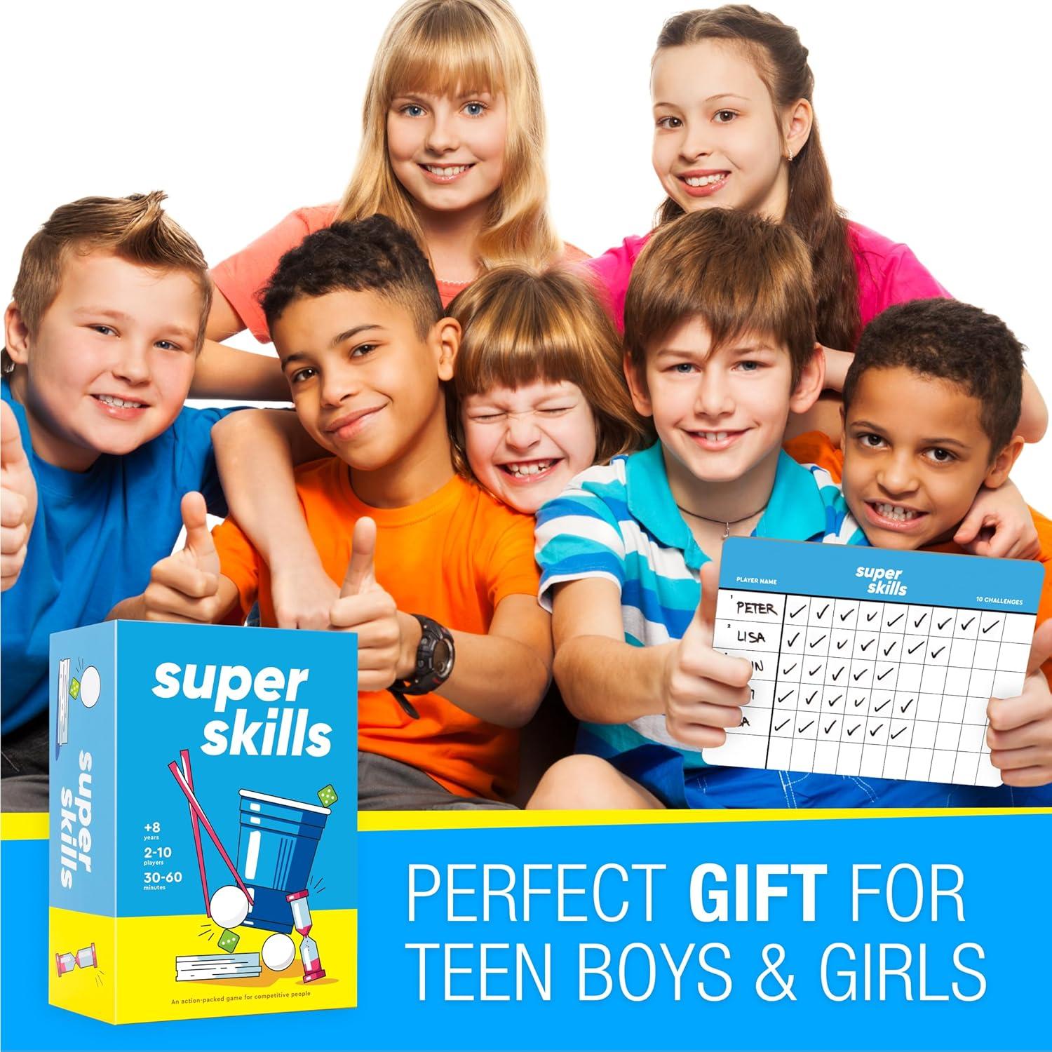 Super Habilidades - Juego de Acción para Familias y Amigos - 120 Desafíos