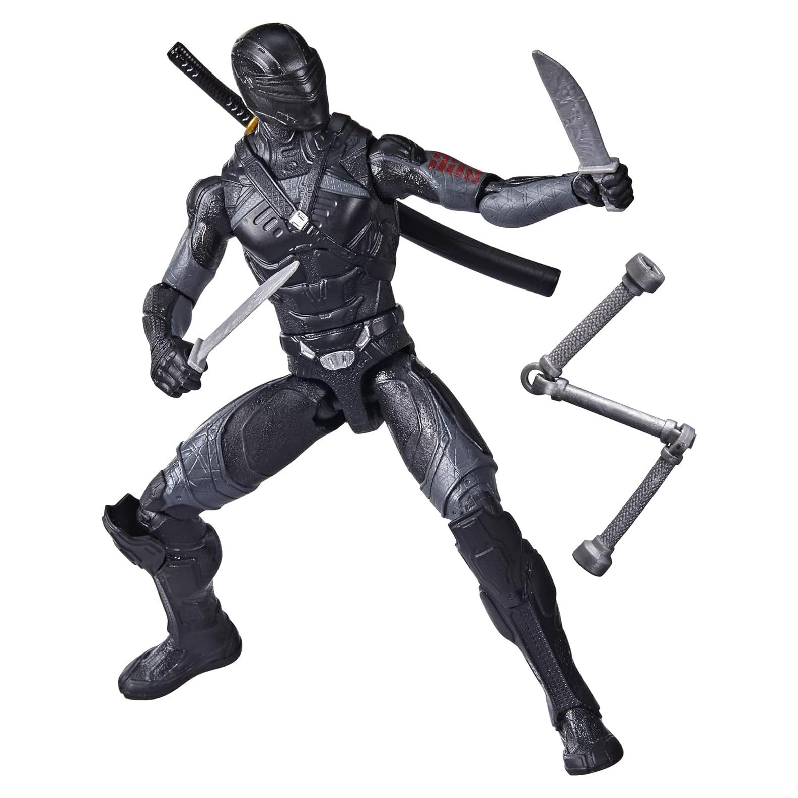 Figura de Acción G.I. Joe Snake Eyes 15 cm con Accesorios