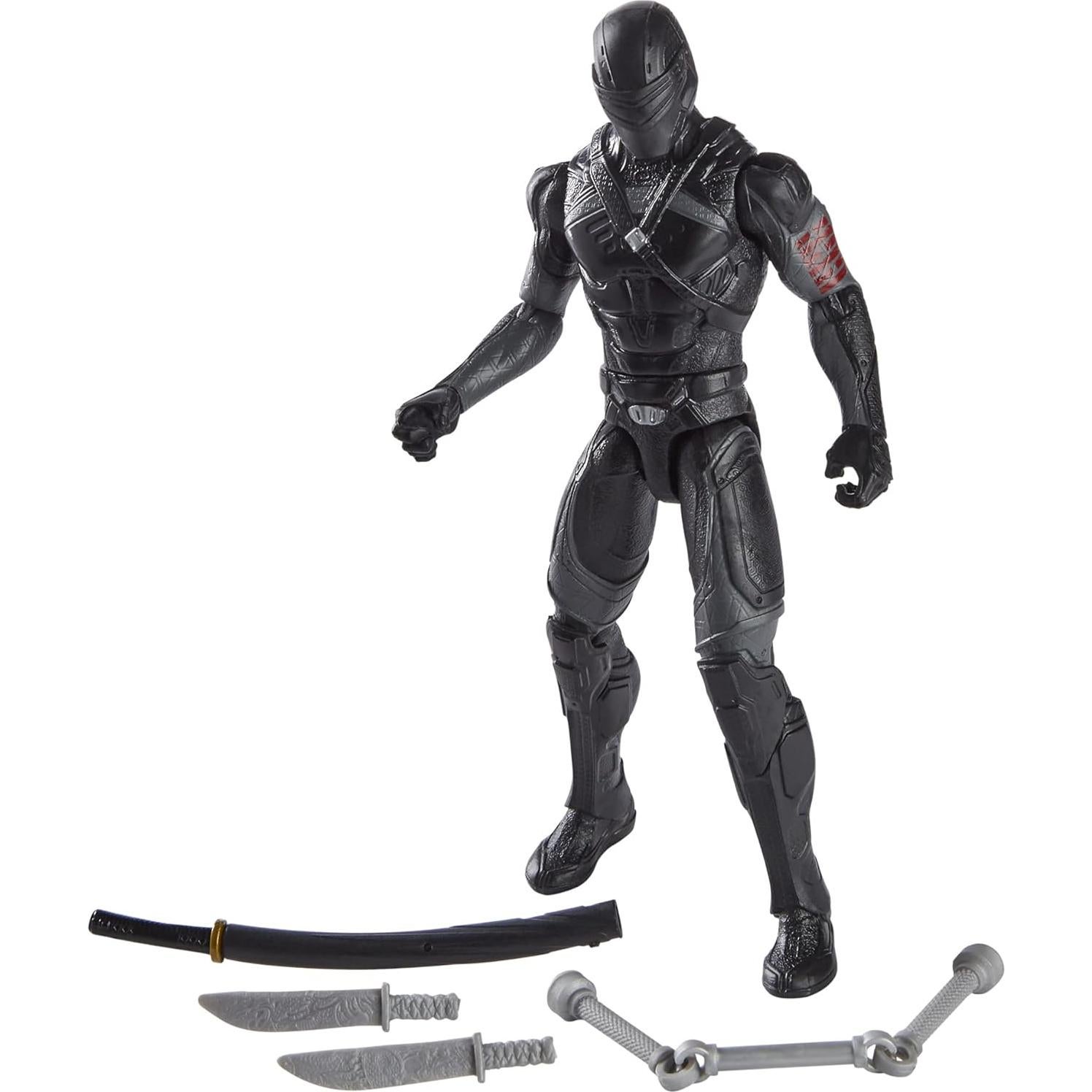 Figura de Acción G.I. Joe Snake Eyes 15 cm con Accesorios