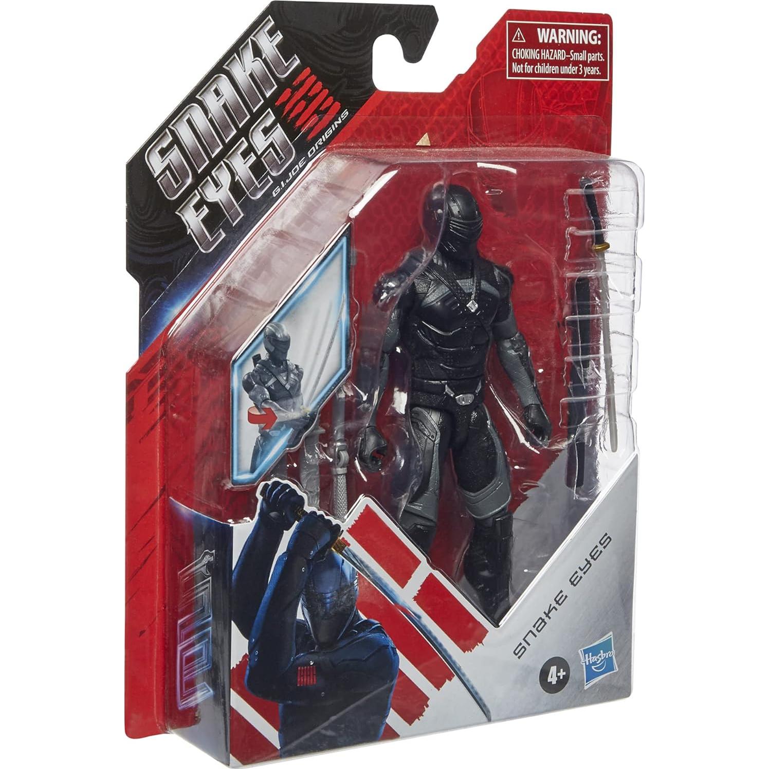 Figura de Acción G.I. Joe Snake Eyes 15 cm con Accesorios