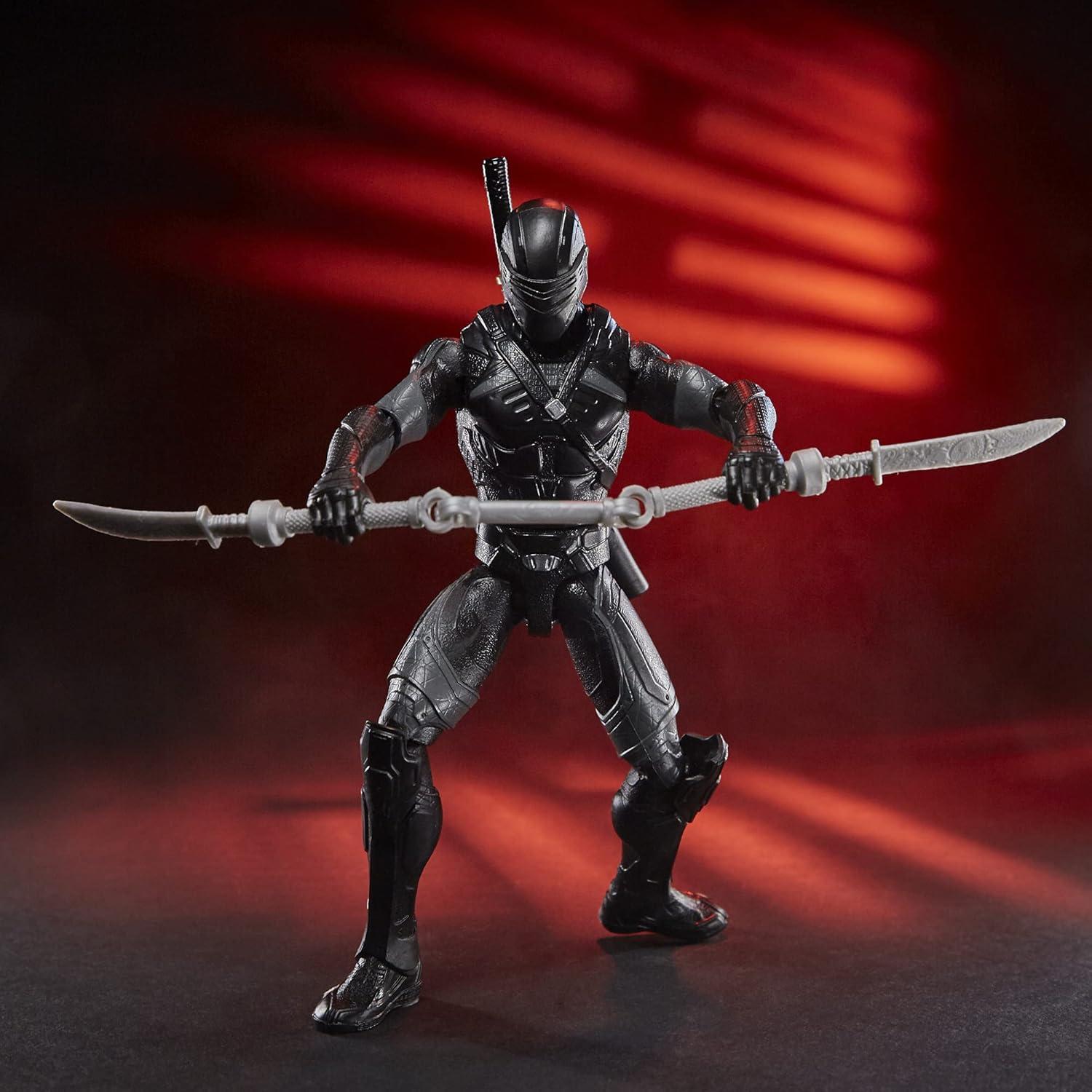 Figura de Acción G.I. Joe Snake Eyes 15 cm con Accesorios
