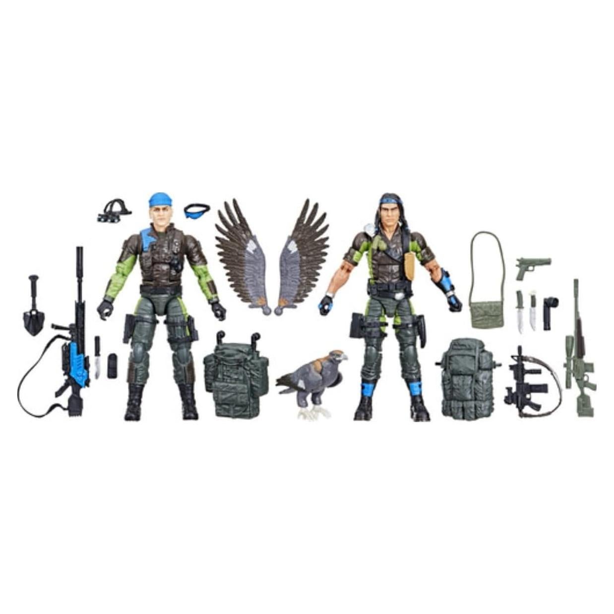 Figuras de Acción G.I. Joe Low-Light y Spirit 15 cm Hasbro