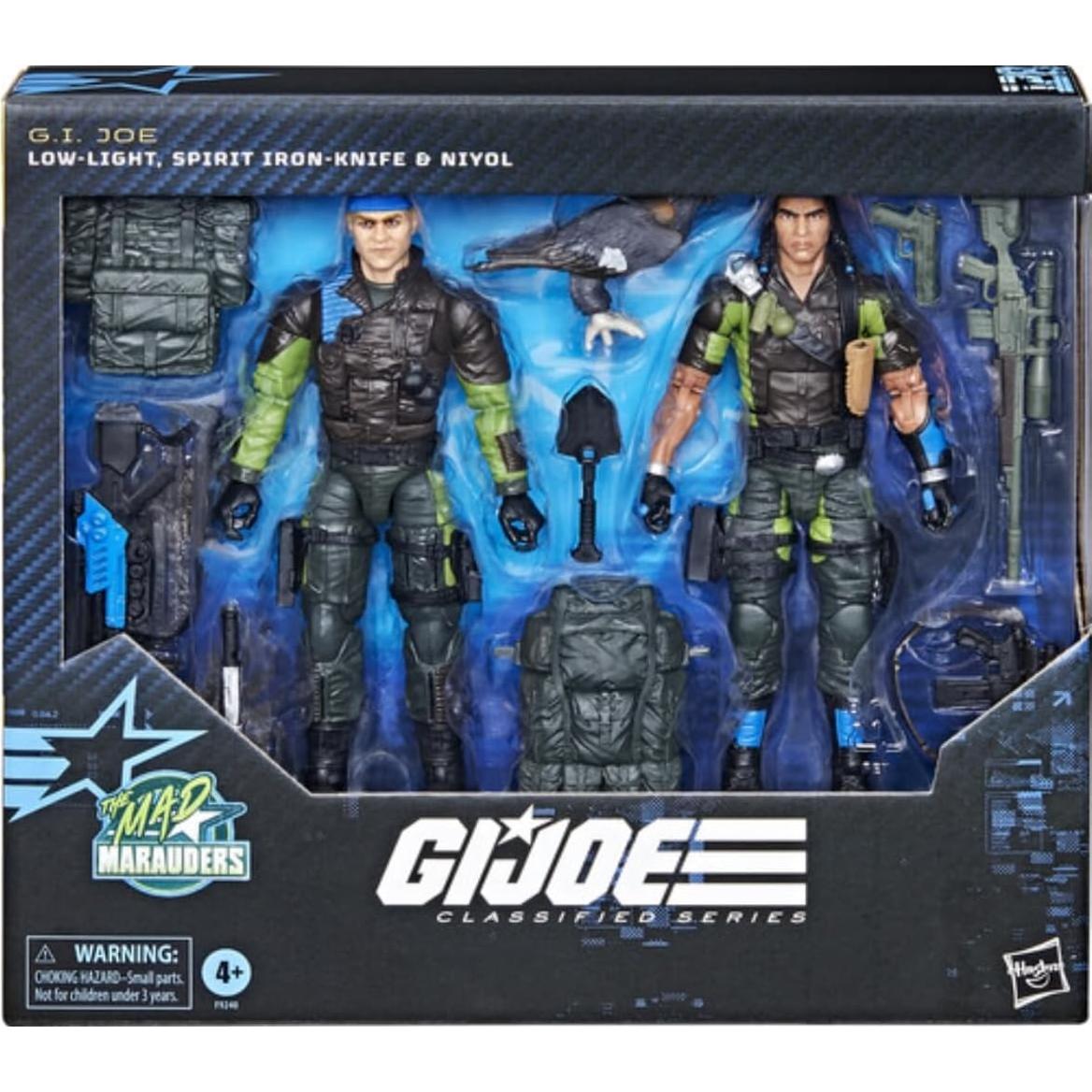 Figuras de Acción G.I. Joe Low-Light y Spirit 15 cm Hasbro