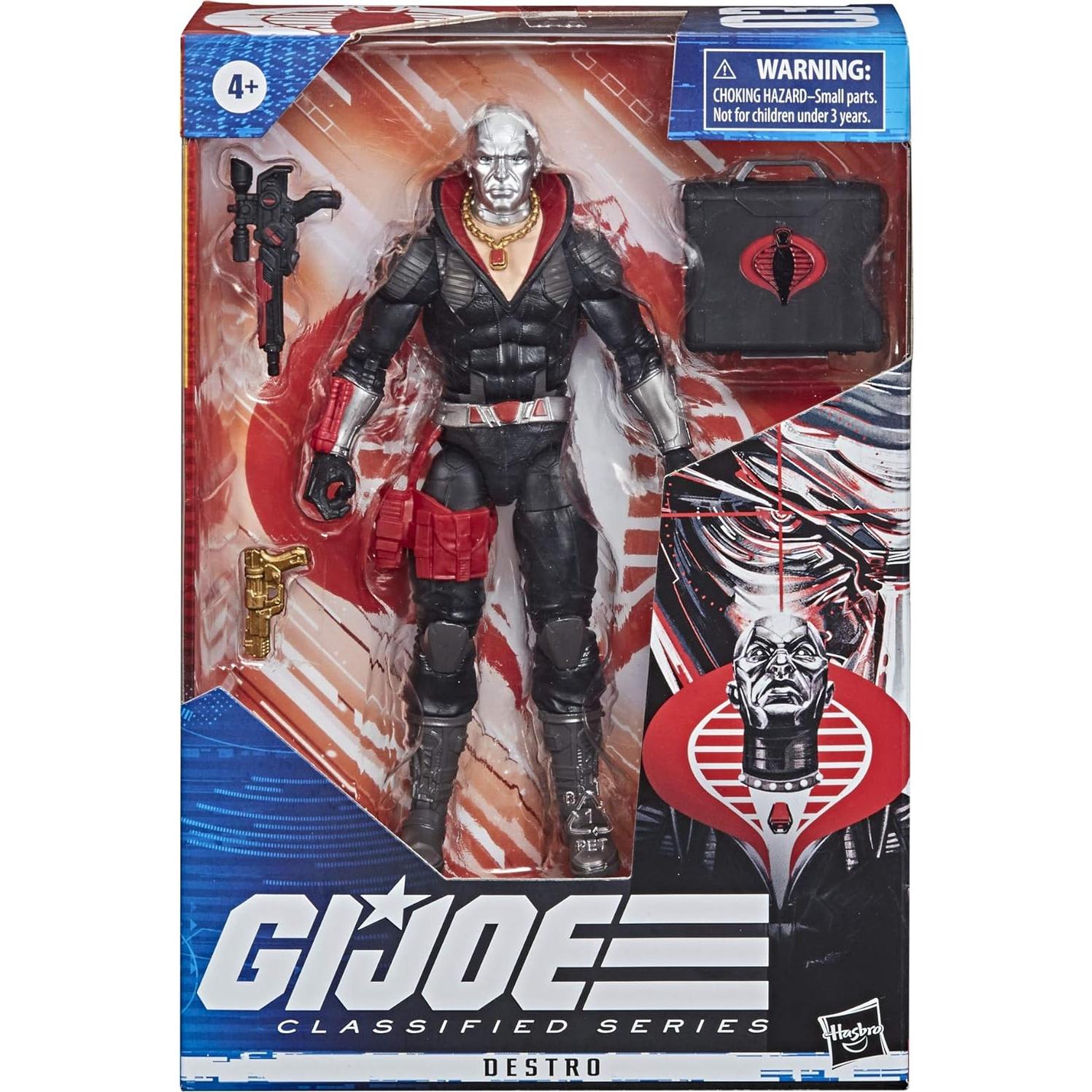 Figura de Acción G.I. Joe Destro Hasbro 15.24 cm Premium
