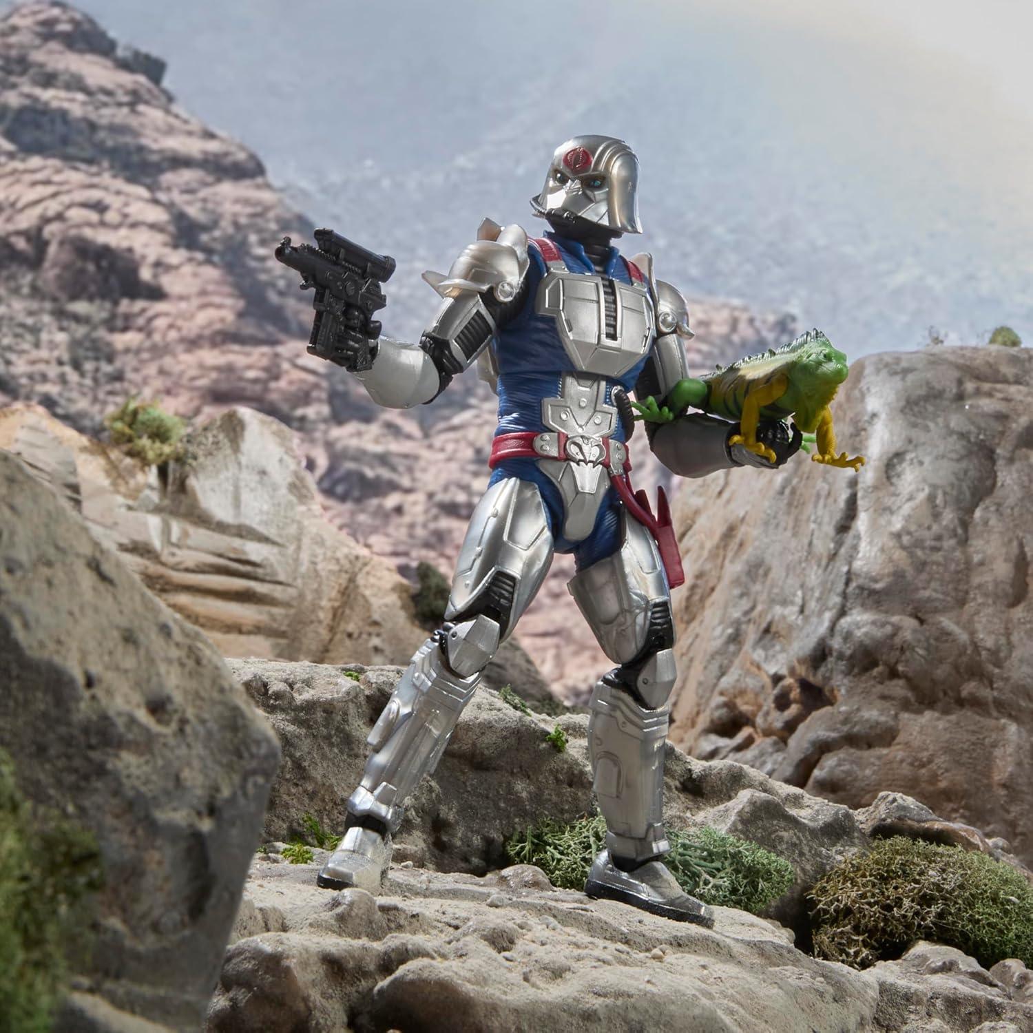 Figura de Acción G.I. Joe Comandante Cobra 6" con Accesorios