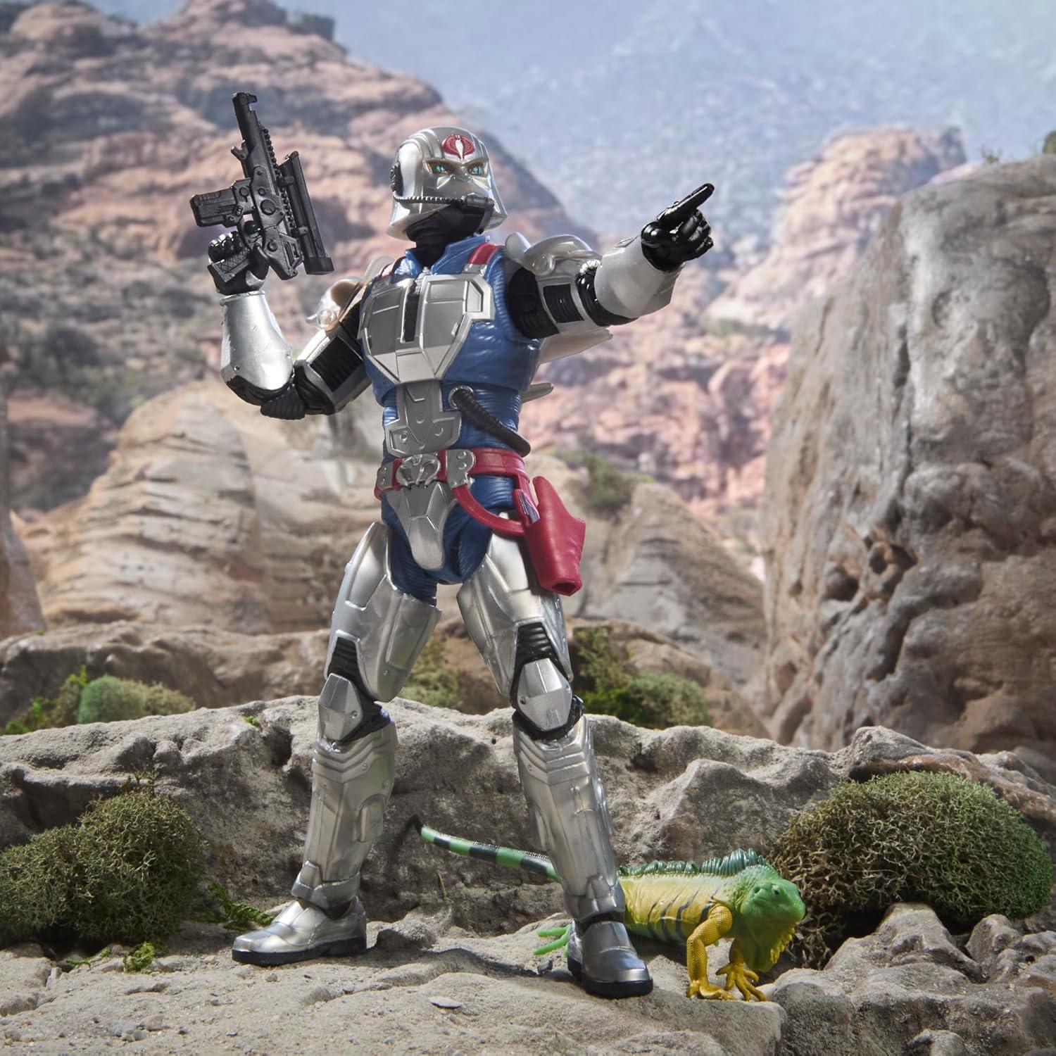 Figura de Acción G.I. Joe Comandante Cobra 6" con Accesorios