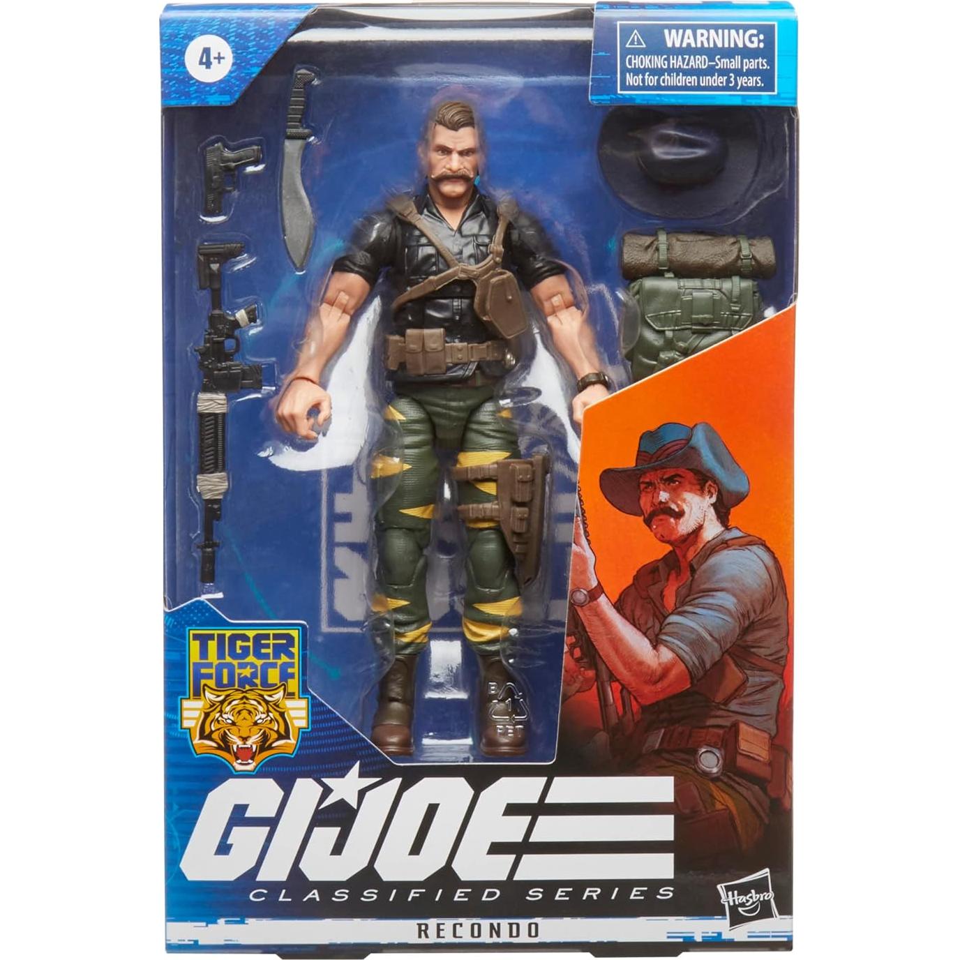Figura G.I. Joe Tiger Force Recondo 15.24 cm con Accesorios