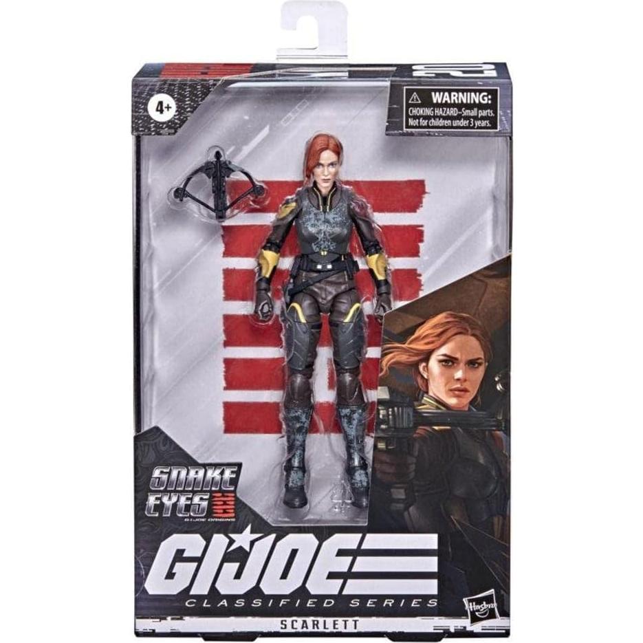 Figura de Acción G.I. Joe Scarlett 15.24 cm Coleccionable Hasbro