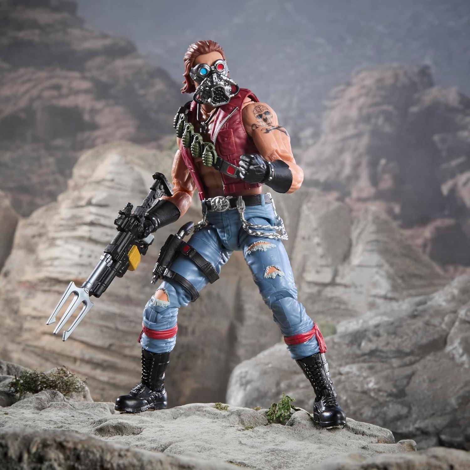 Figura de Acción G.I. Joe Dreadnok Monkeywrench 6" con 10 Accesorios