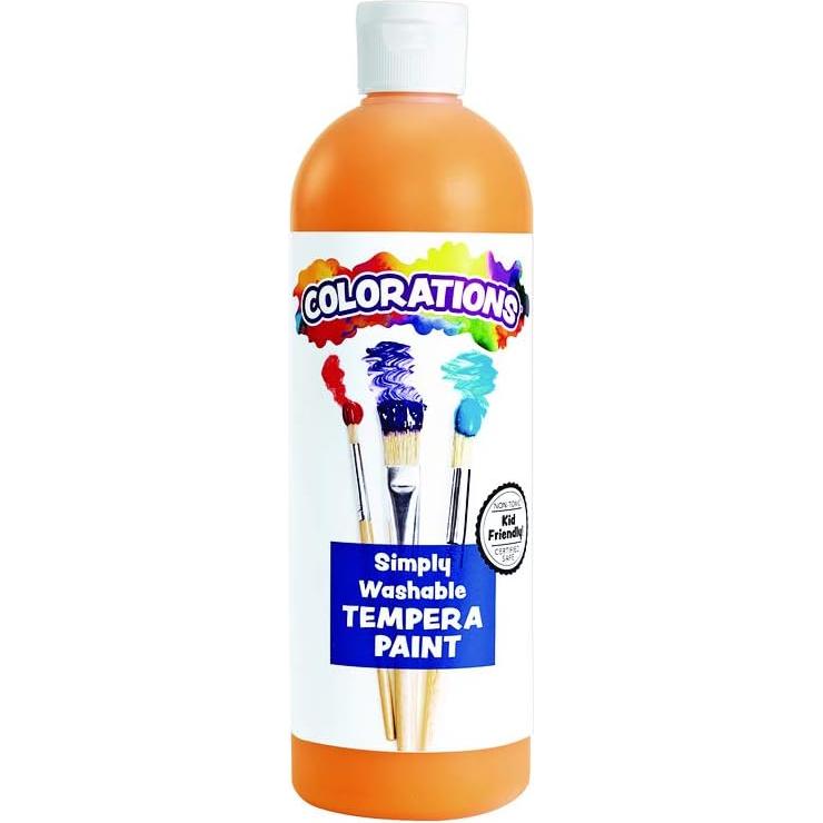 Pinturas Tempera Colorations 19 Colores 16 oz No Tóxicas