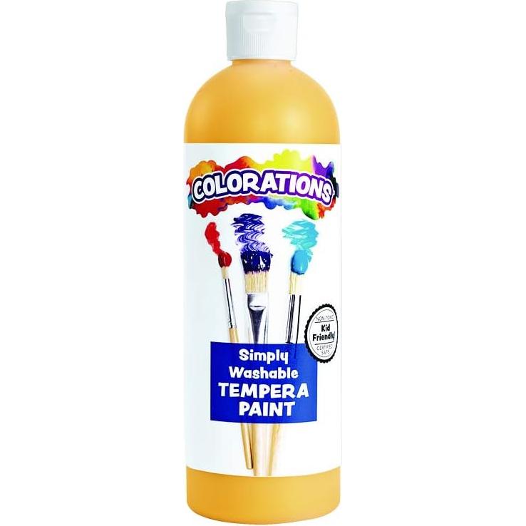 Pinturas Tempera Colorations 19 Colores 16 oz No Tóxicas